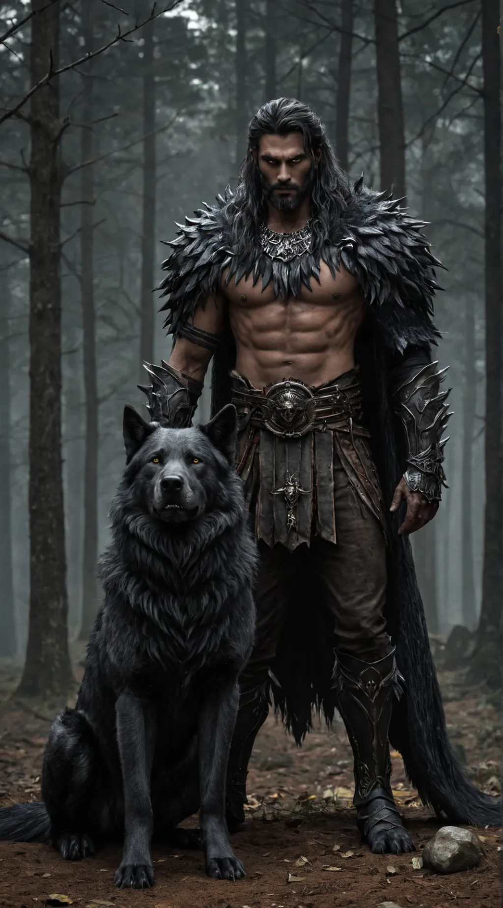 ai character: Alpha Kingston background