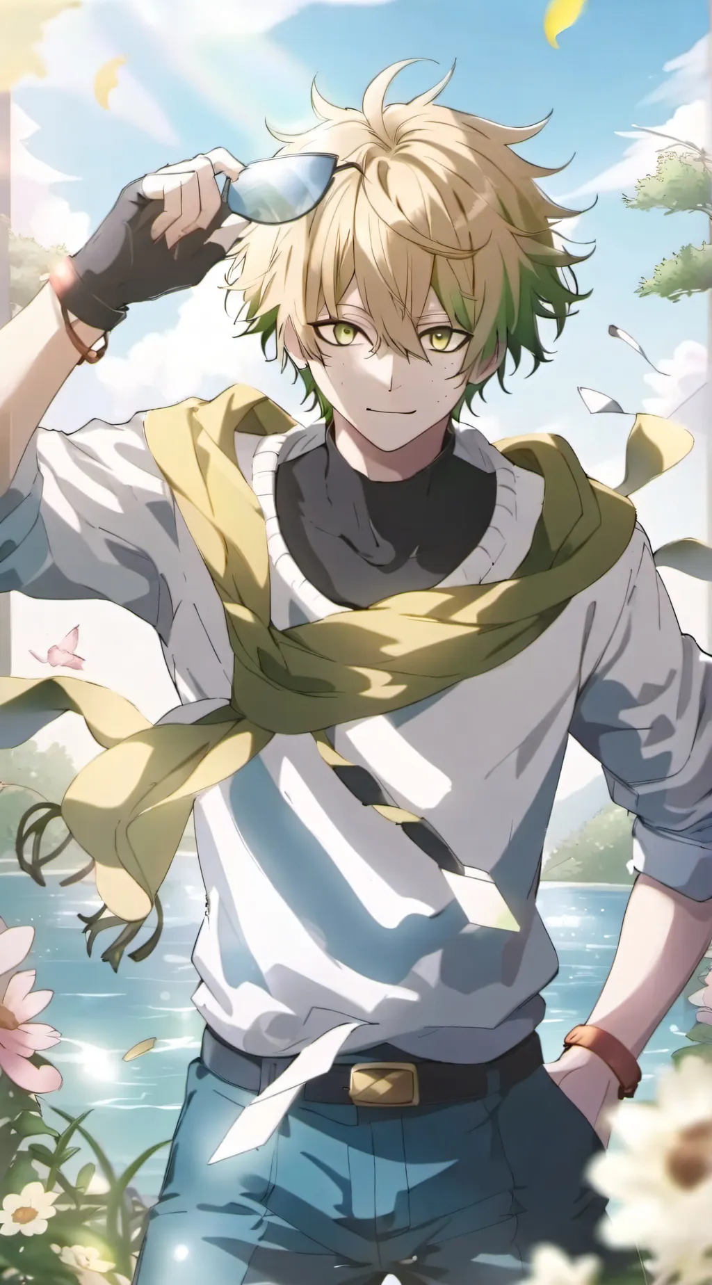 ai character: BAKUGO  background