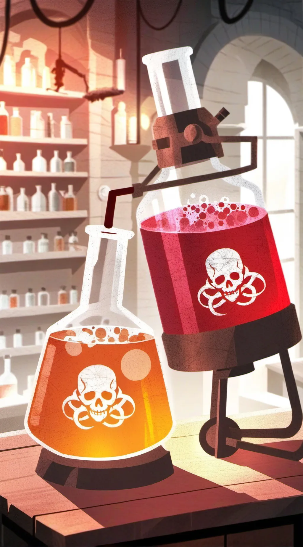 ai character: FPE [Science Au] background
