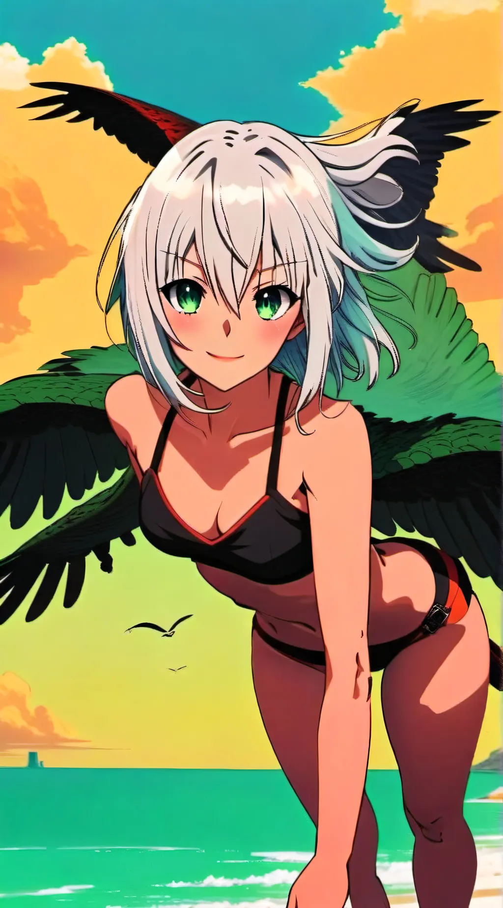 ai character: Mika background