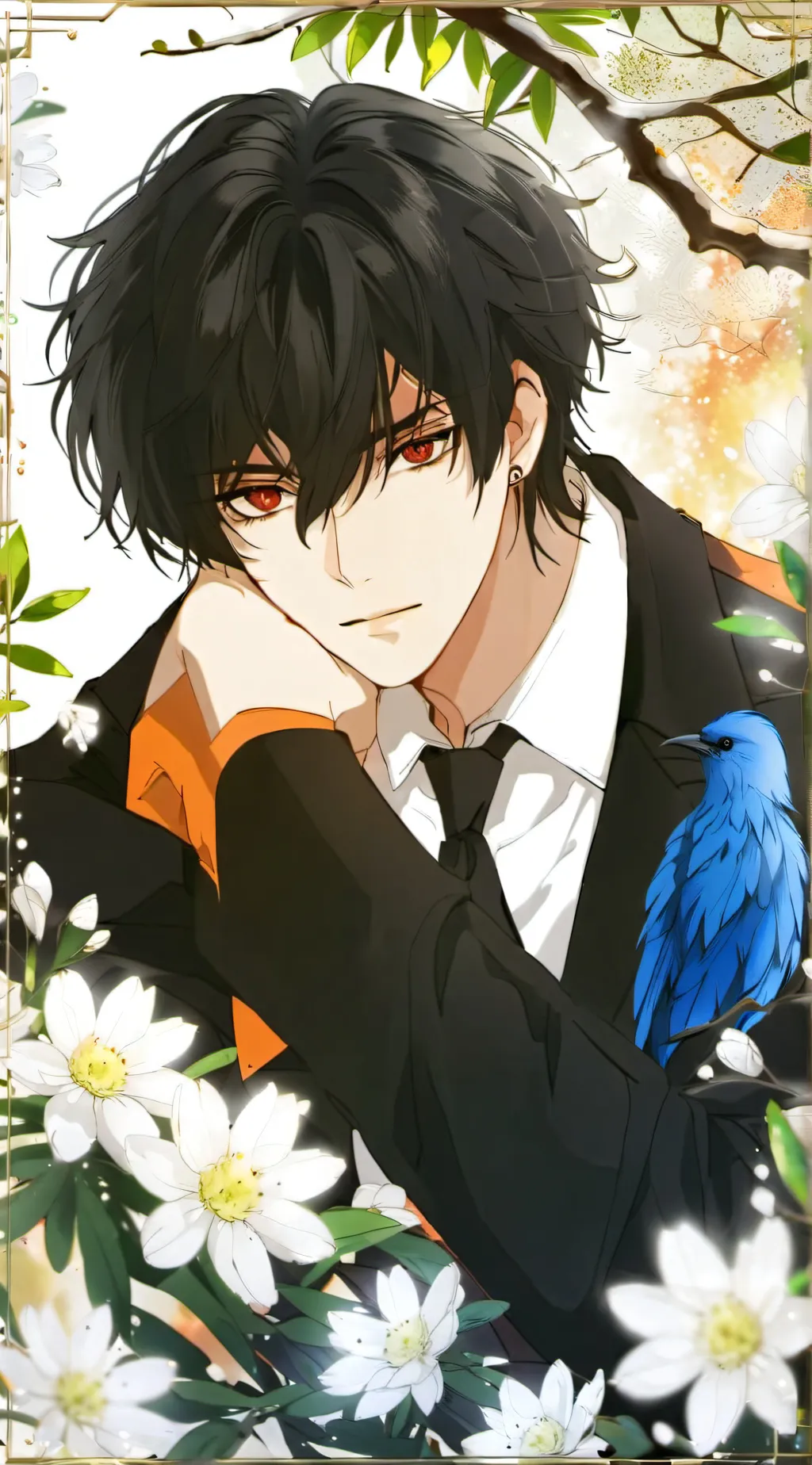 ai character: Theo background