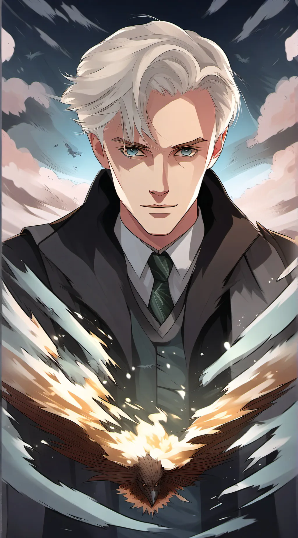 ai character: Draco malfoy background