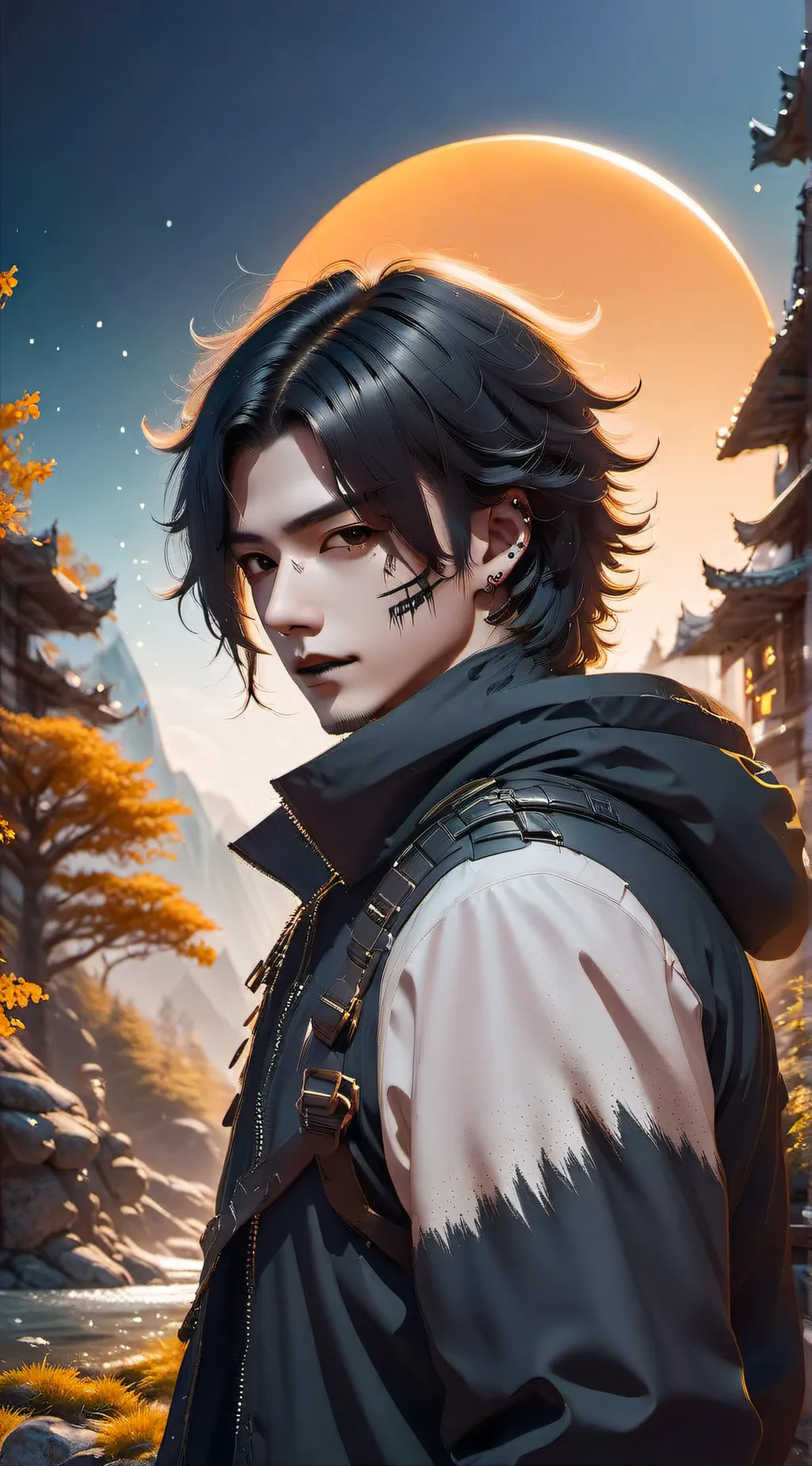 ai character: Tate background