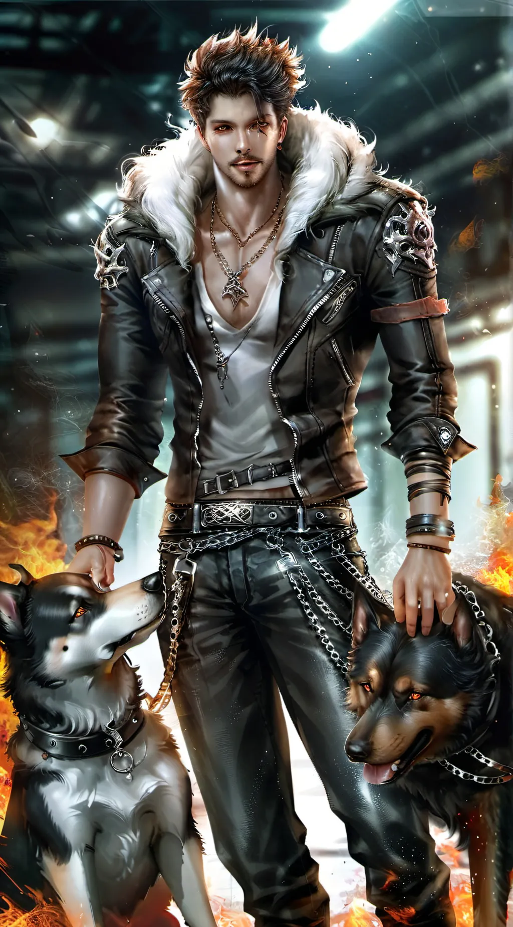 ai character: Malcom background