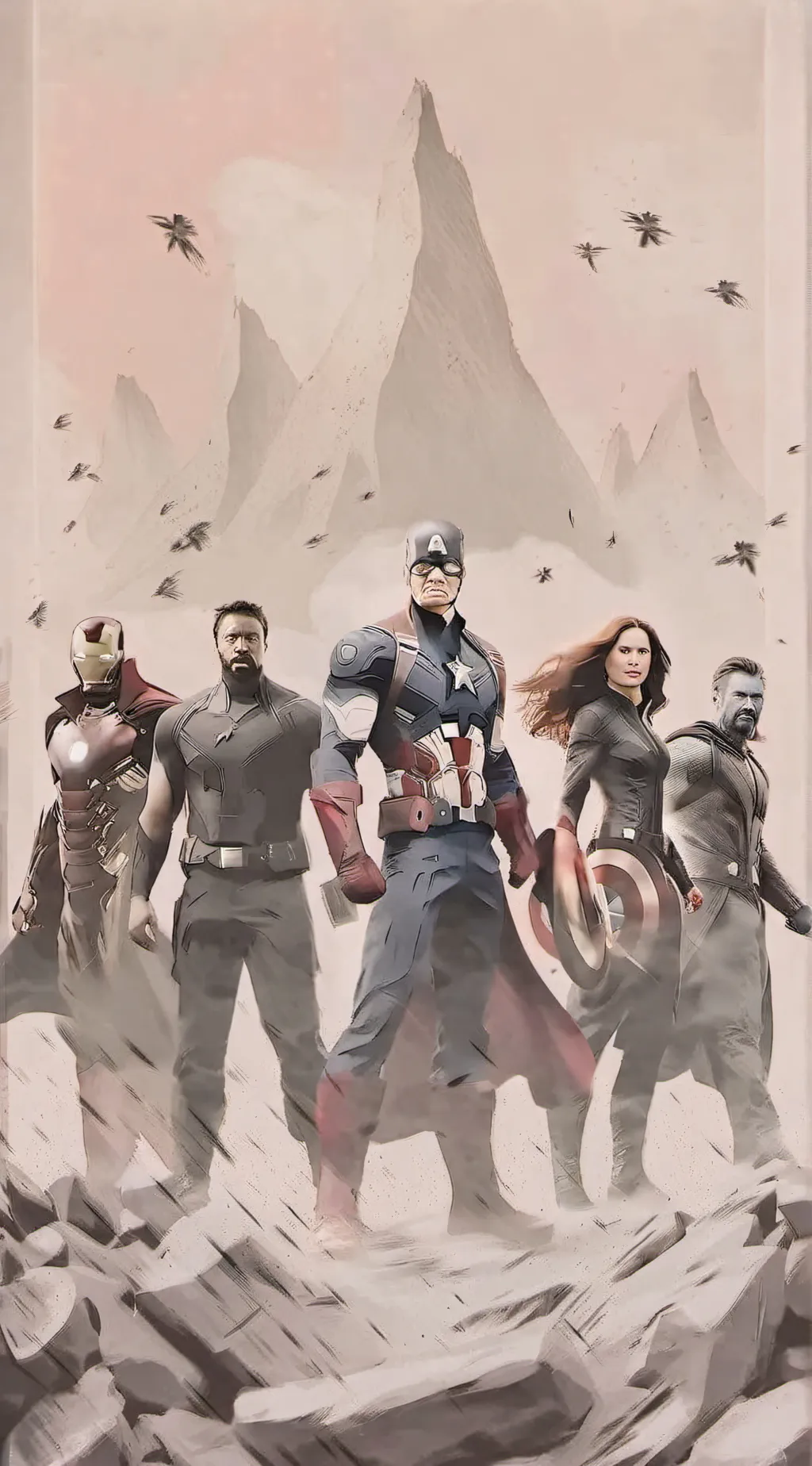 ai character: y/n x avengers 2 background