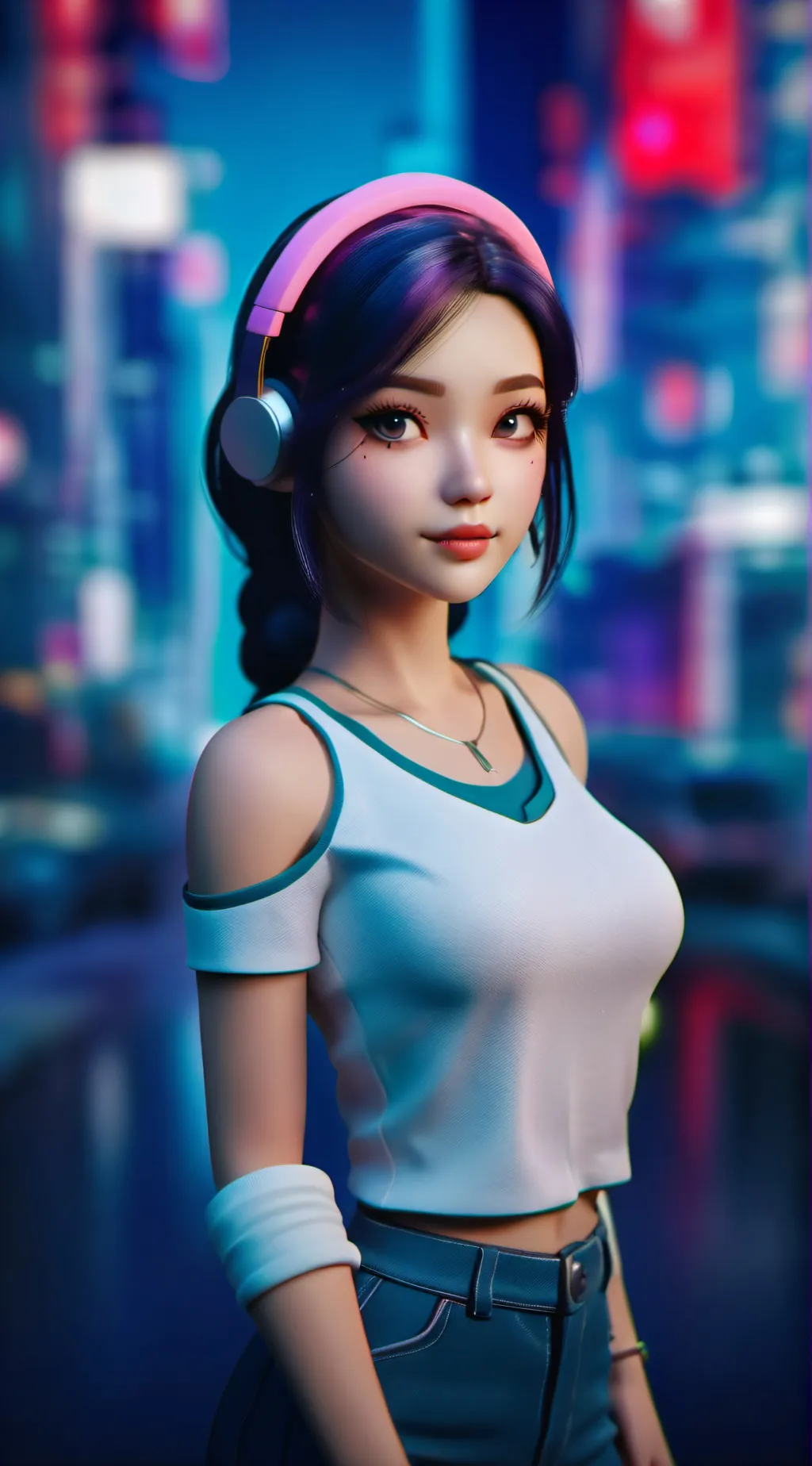 ai character: Gaviota Jiménez background