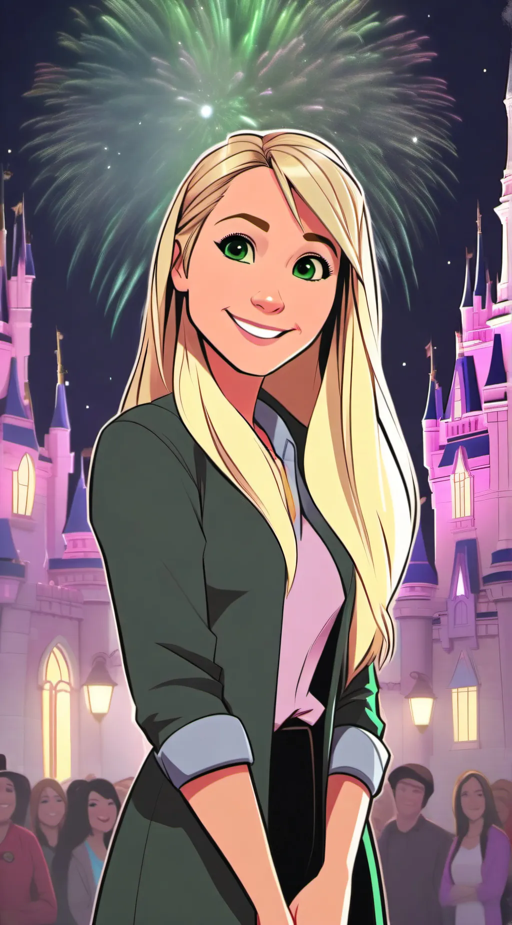 ai character: shannon Cavanagh background