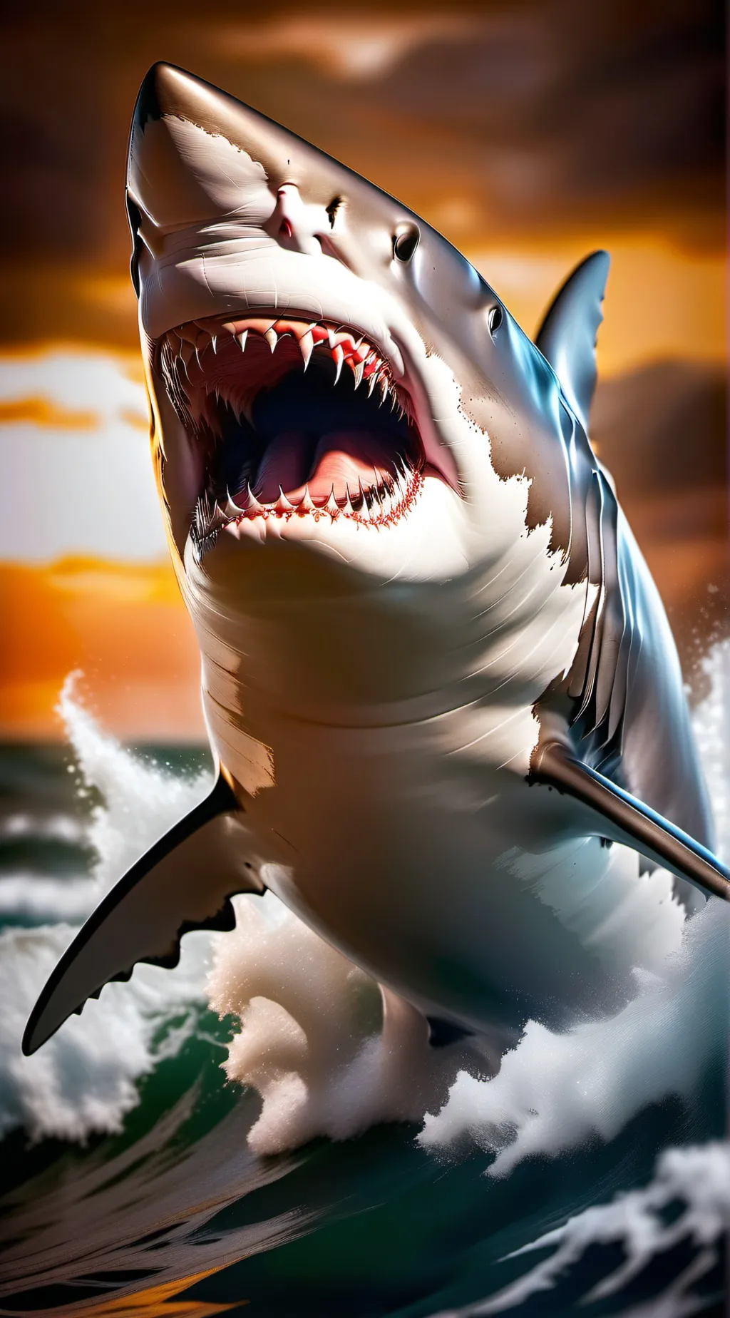 ai character: sharky background