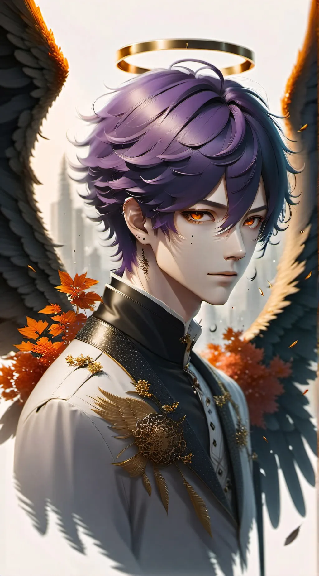 ai character: Shiki  background