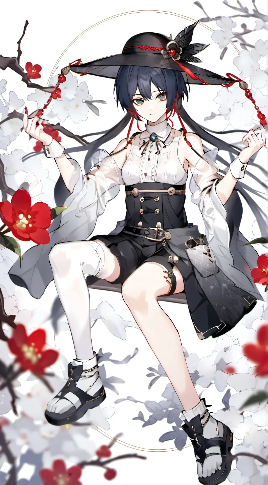 ai character: Wanderer x F! y/n background