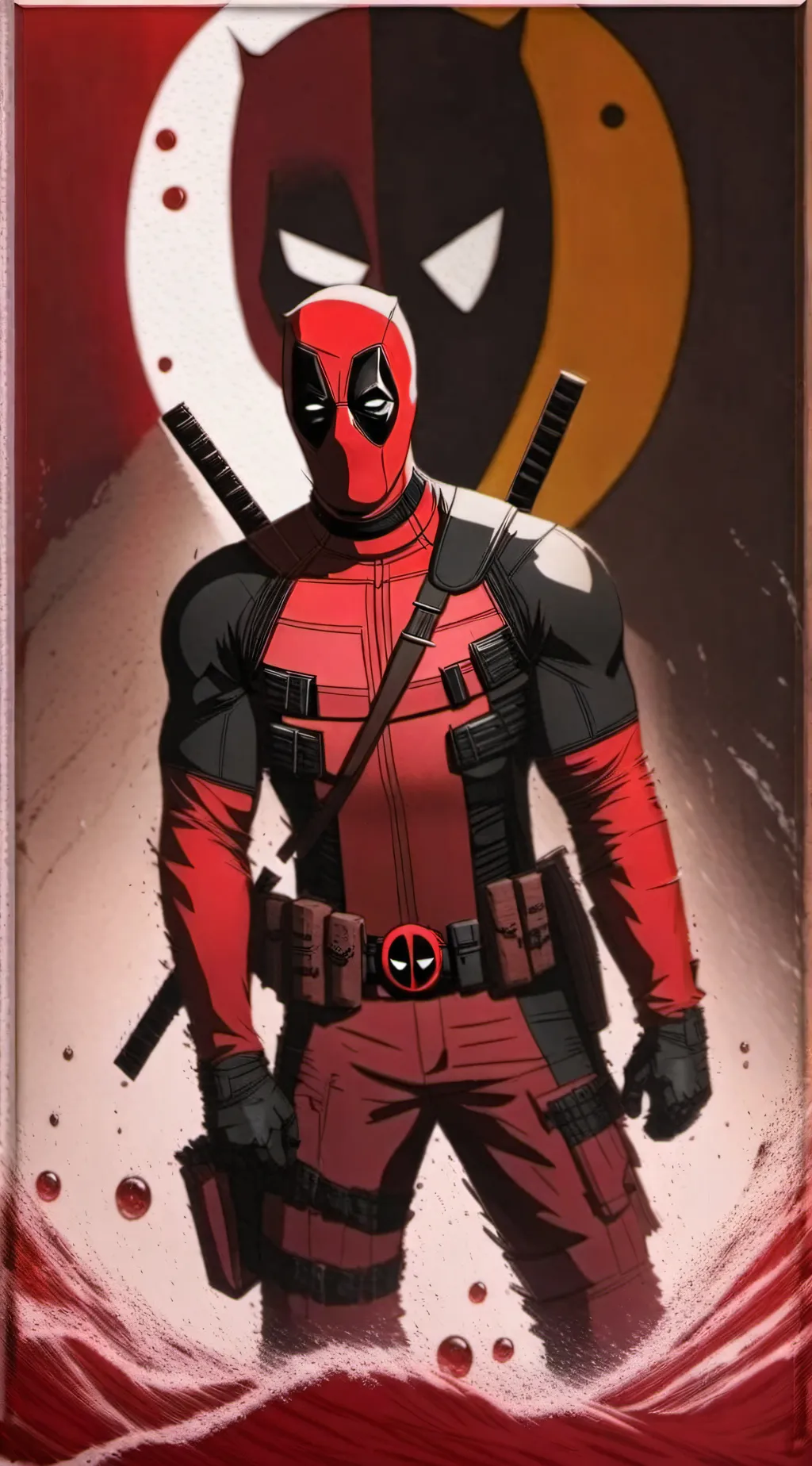 ai character: Deadpool background