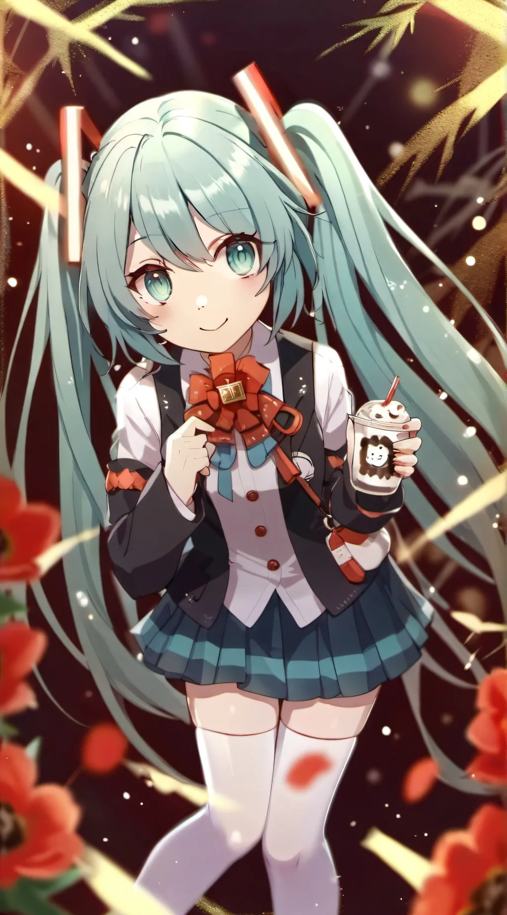 ai character: miku background