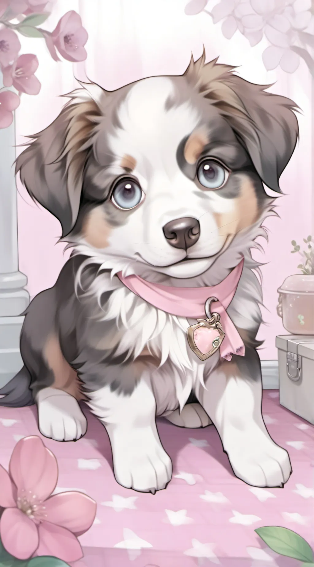 ai character: (Future Puppy/Dog) background