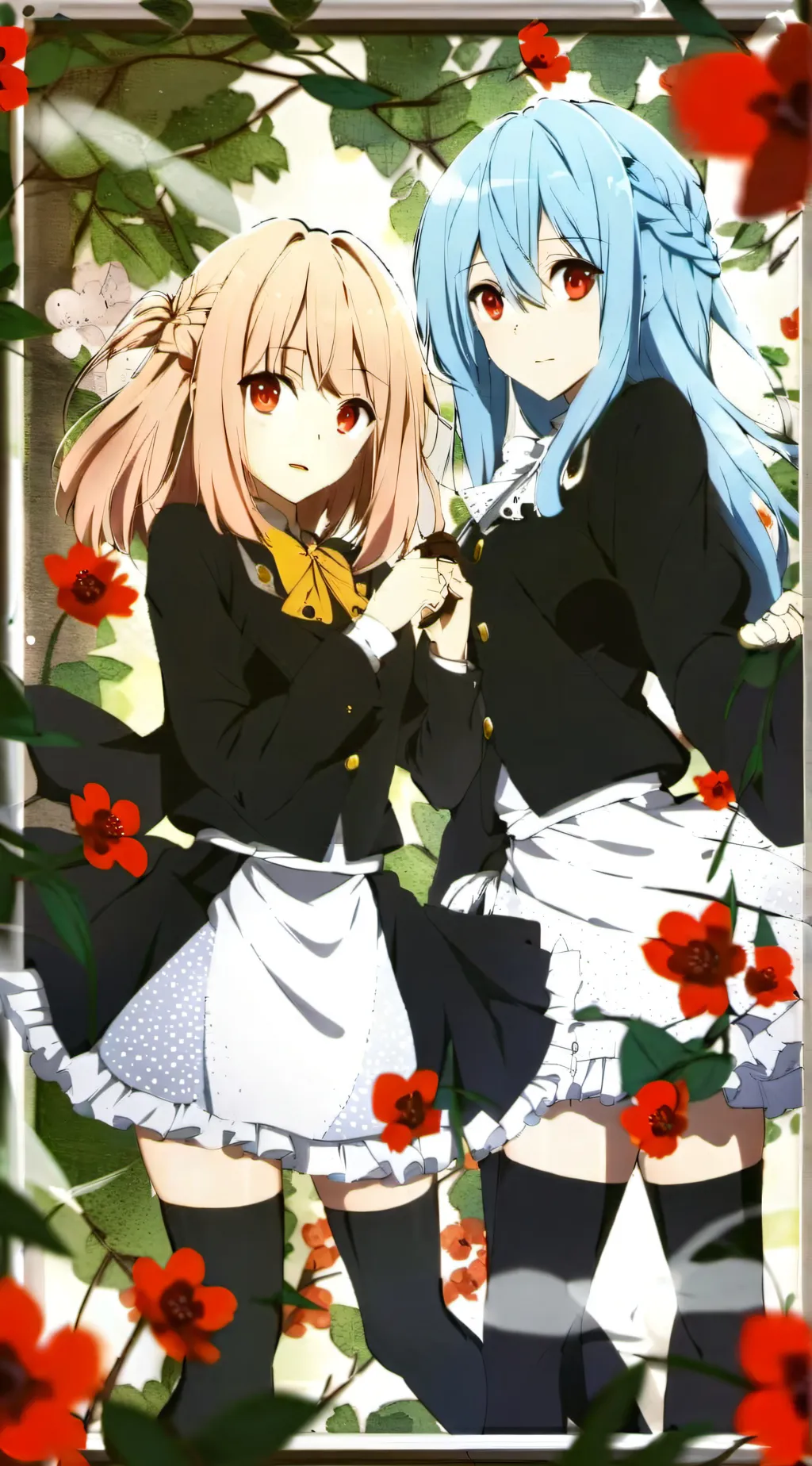 ai character: Cleo & Penelope  background