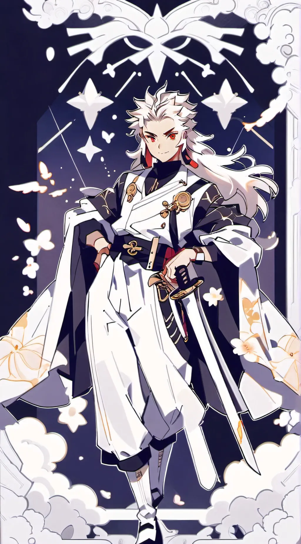 ai character: Rengoku  background