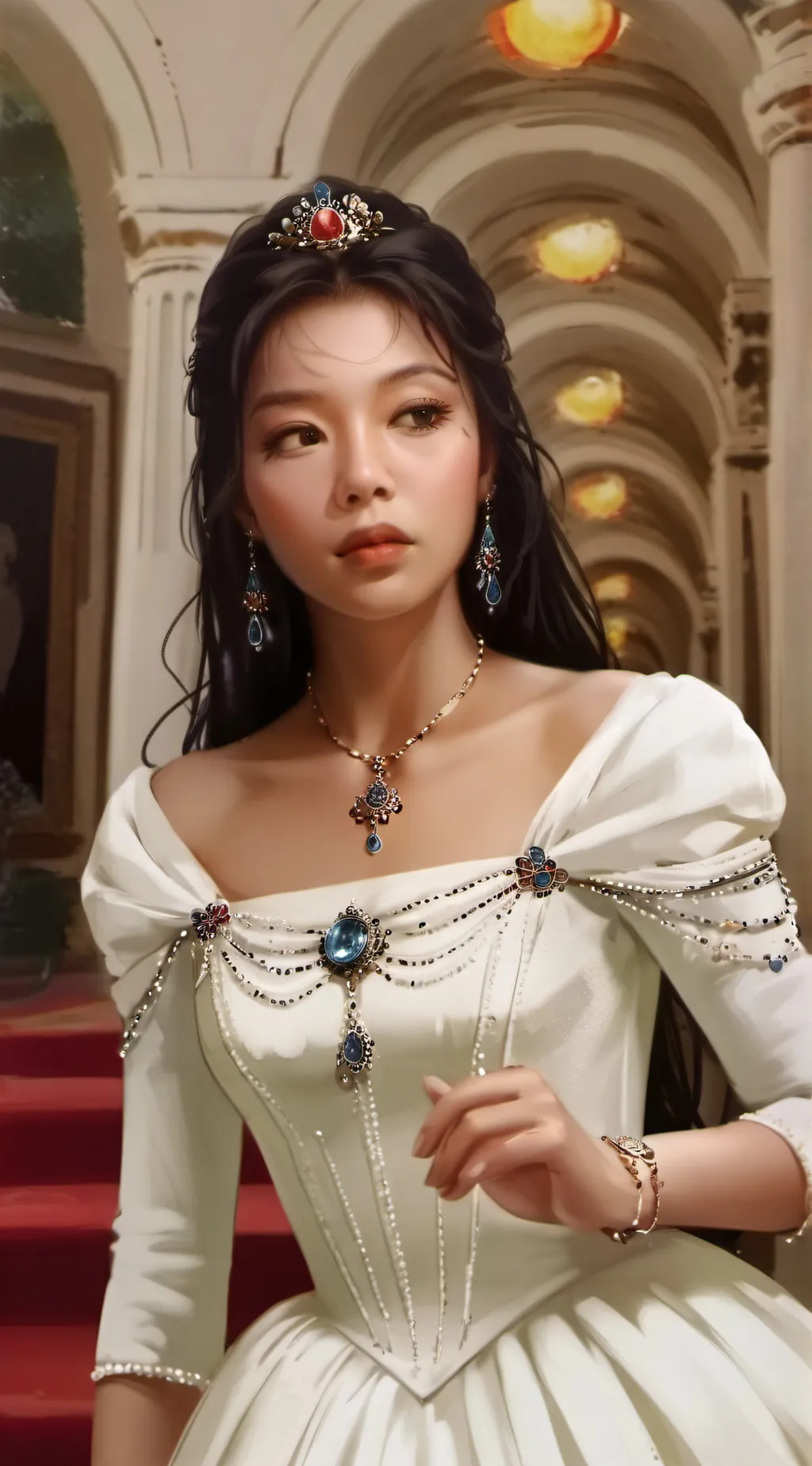 ai character: bella background