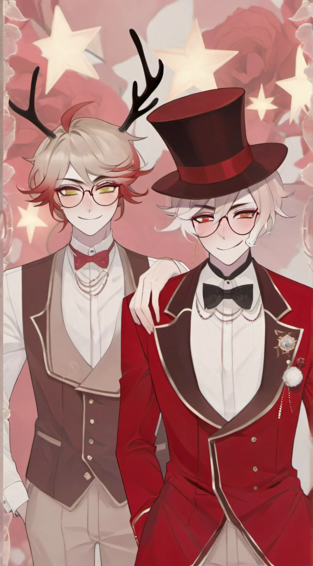 ai character: Radioapple background