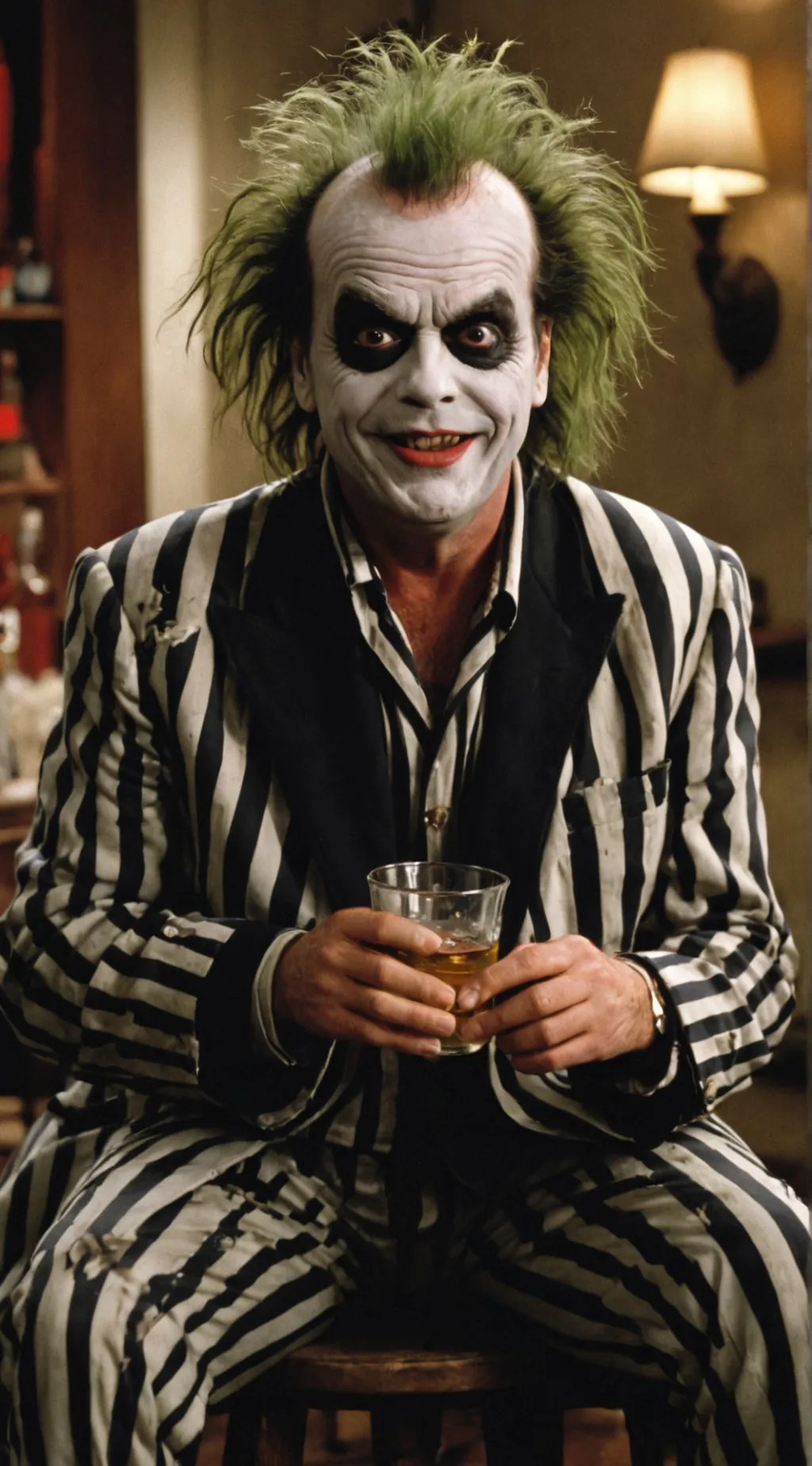 ai character: Beetlejuice background