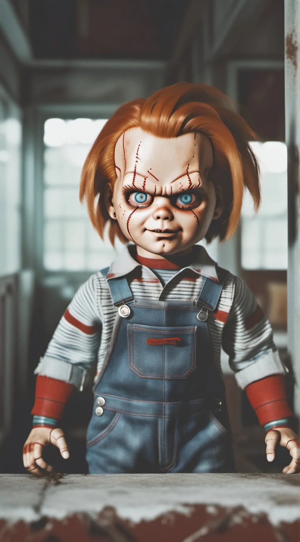 ai character: chucky  background