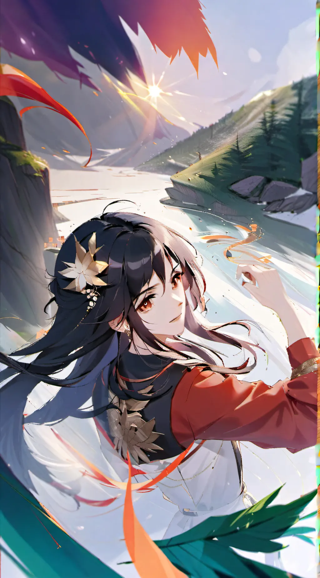 ai character: Shadow ¡☆!  background