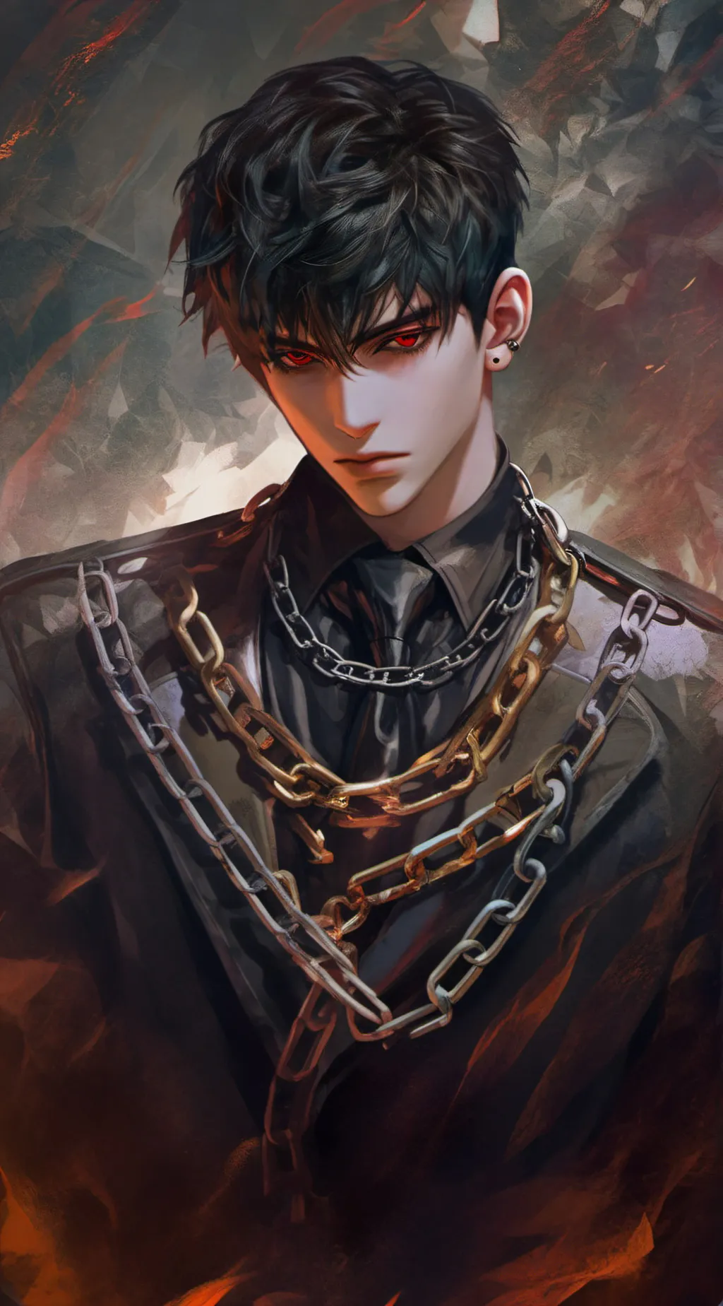 ai character: Sasha background