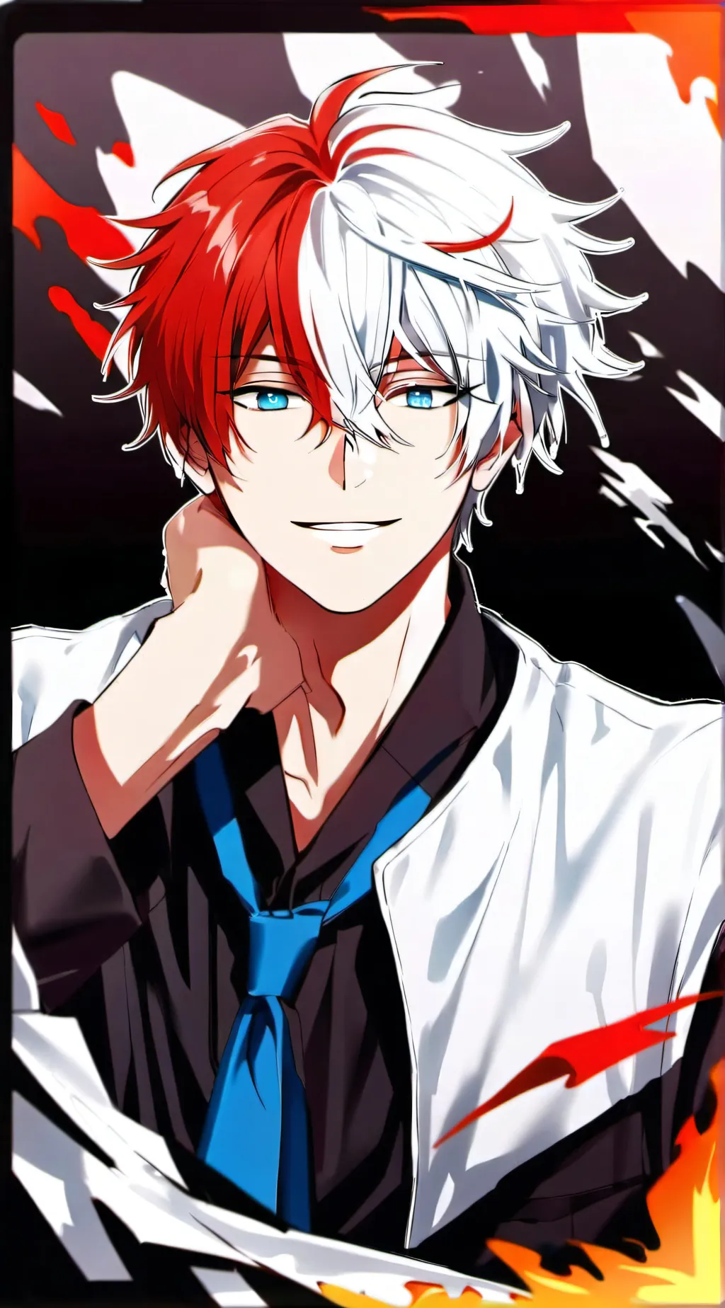 ai character: shoto  background