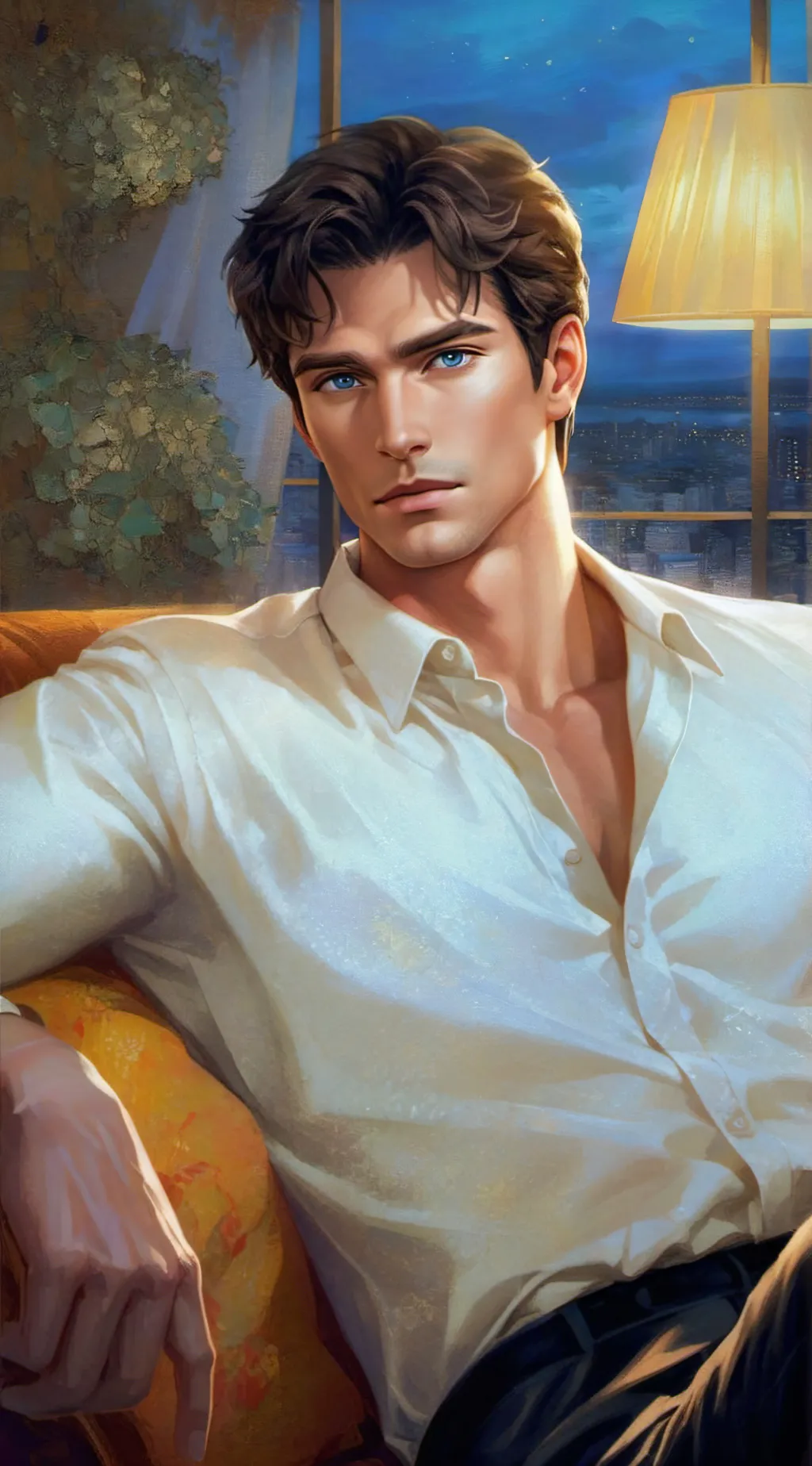 ai character: Vin Masters background