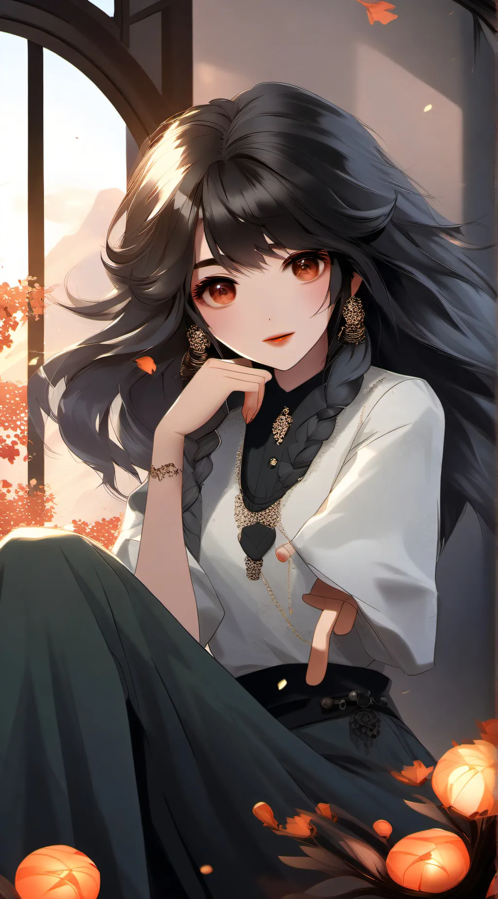 ai character: amalia background