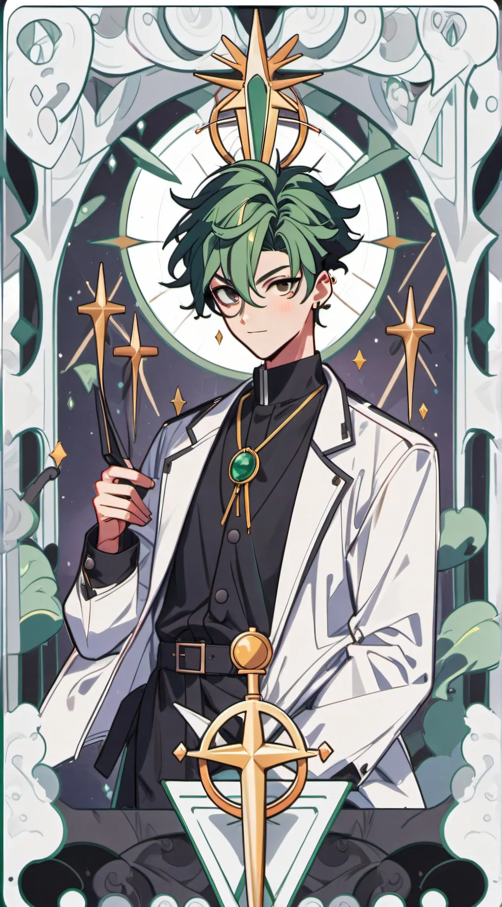 ai character: mha background