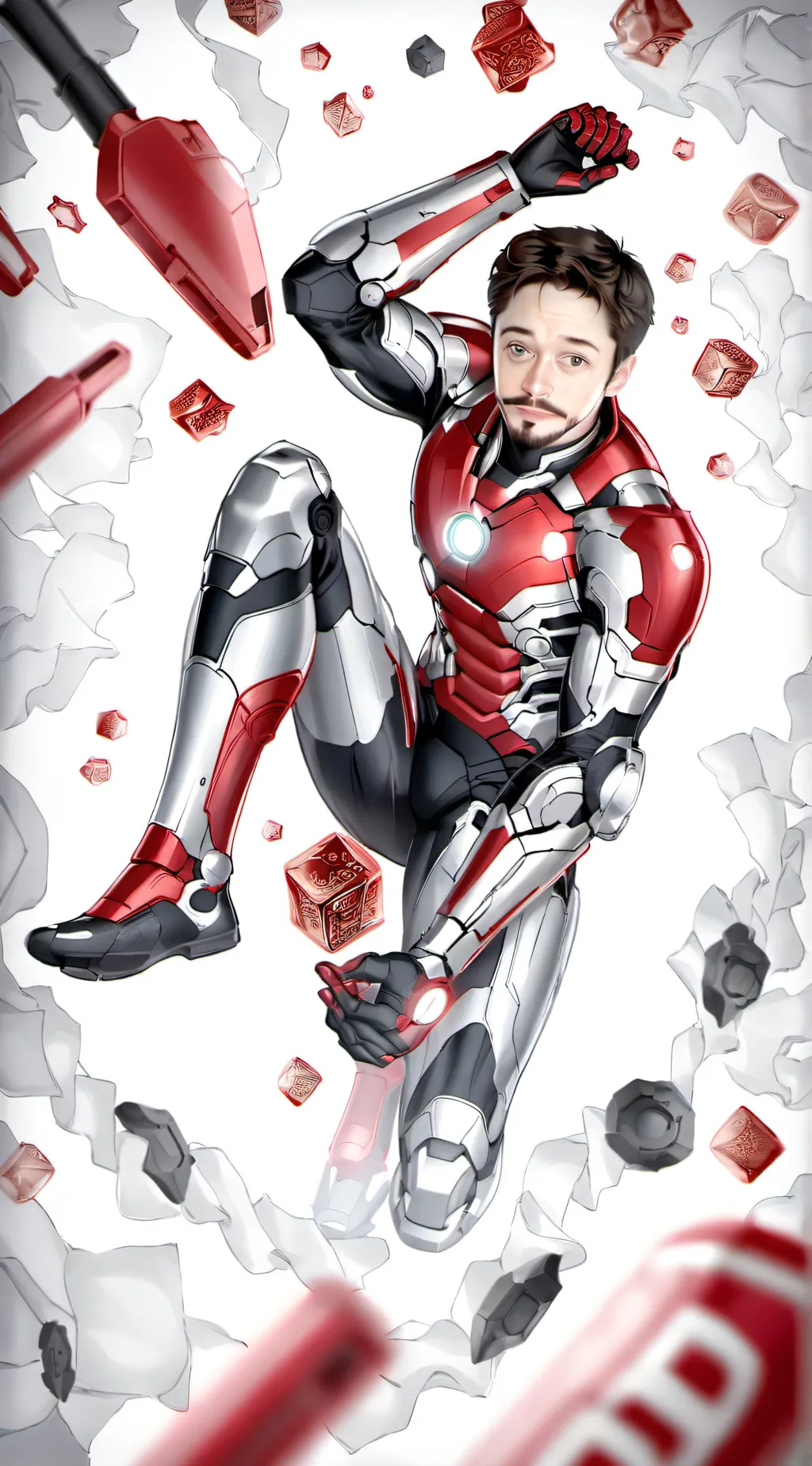 ai character: y/n x avengers 5 background