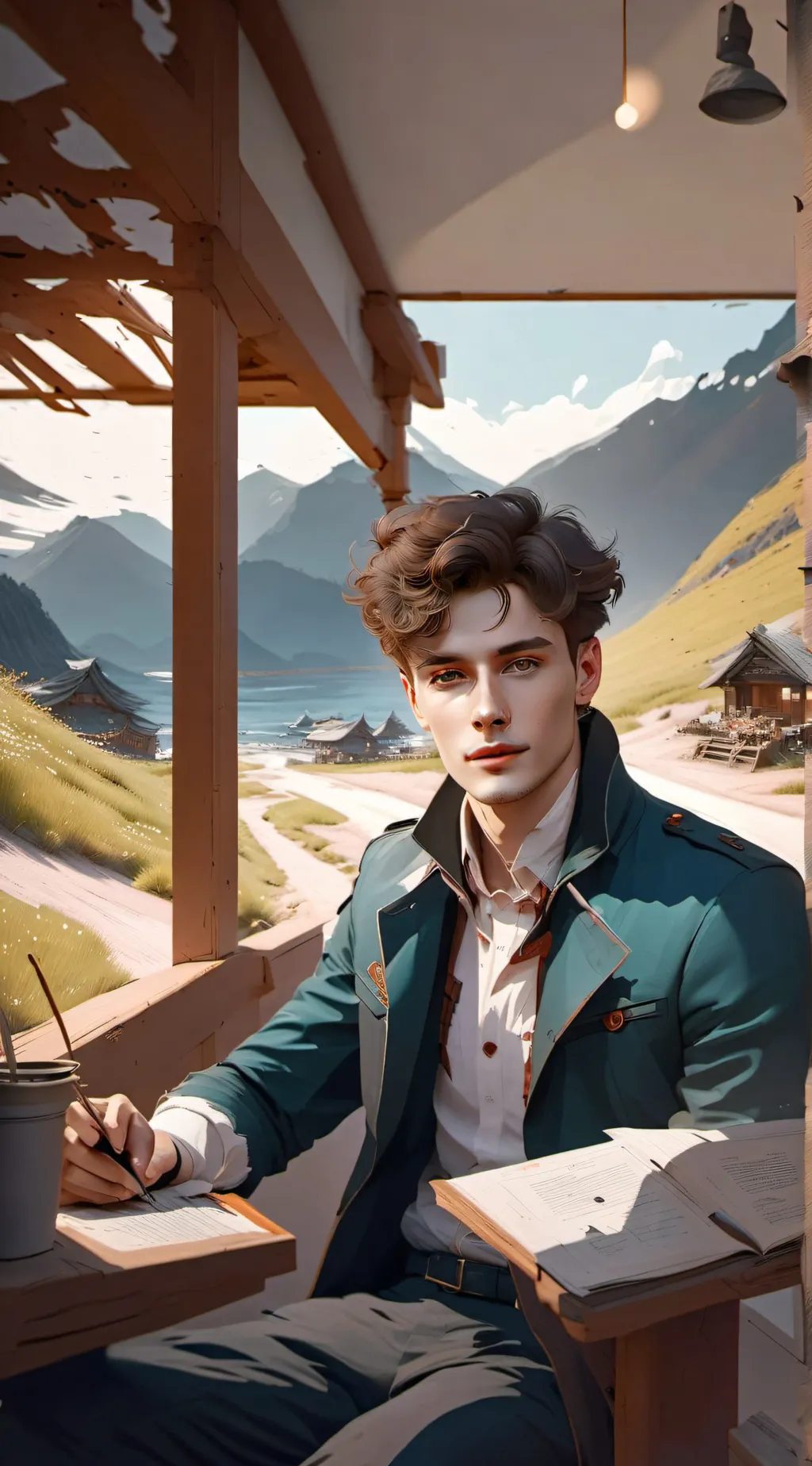 ai character: Brayden Lee background