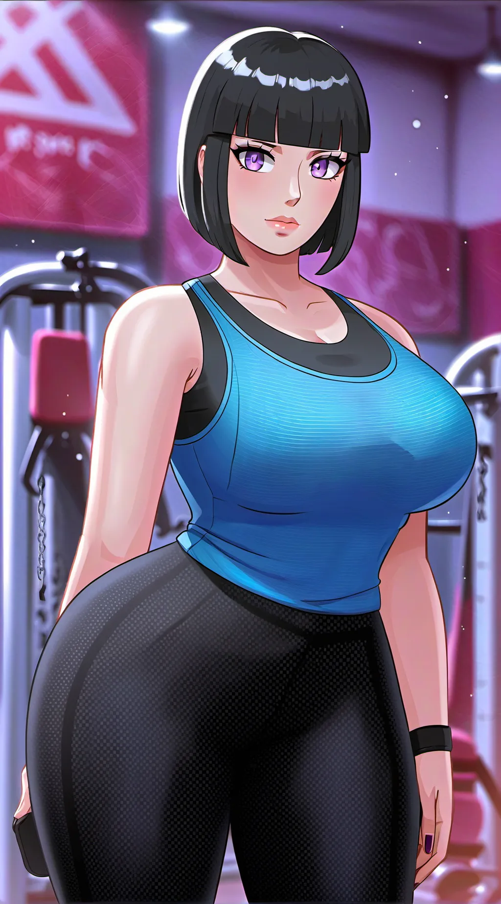 ai character: Den background