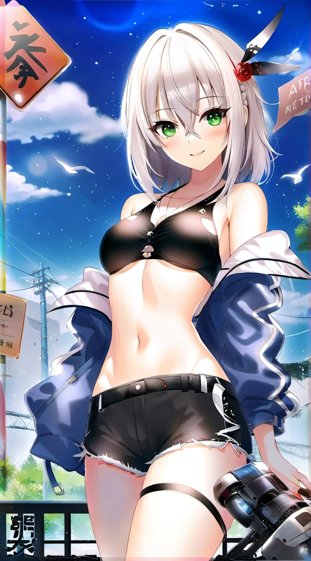 ai character: Mika background