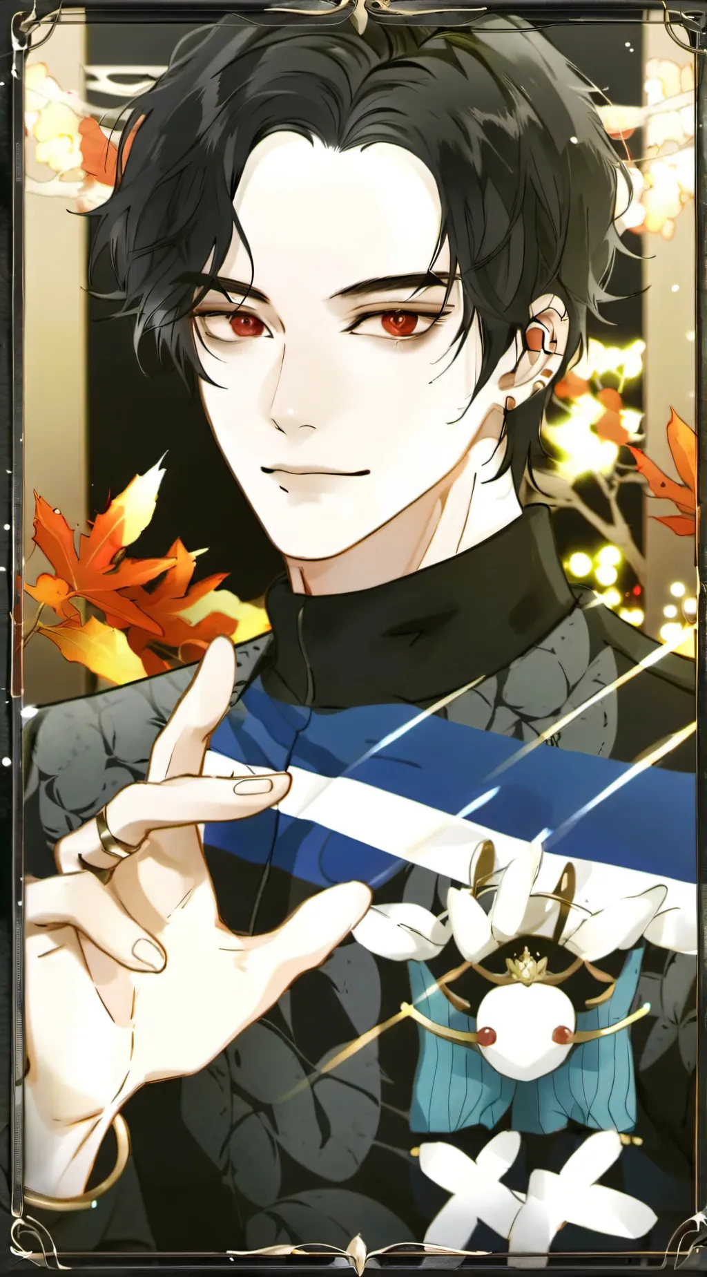 ai character: Yuri Katsuki background