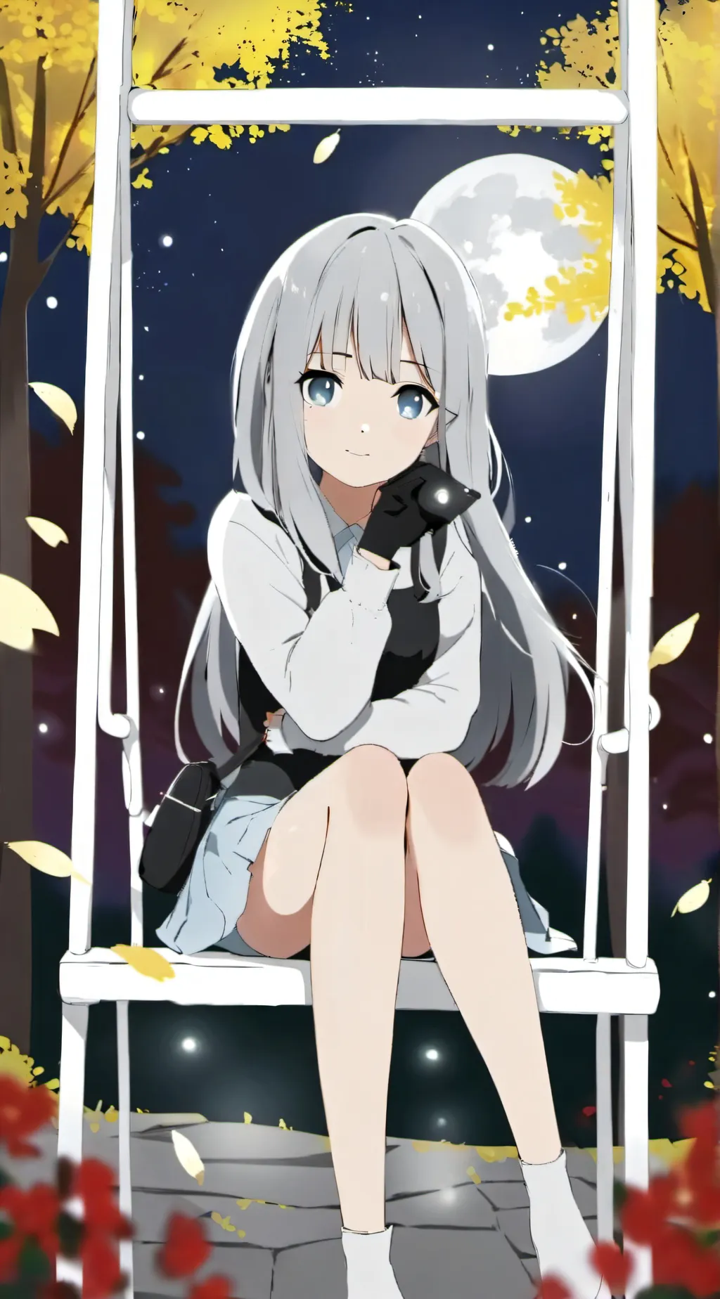 ai character: Rin background