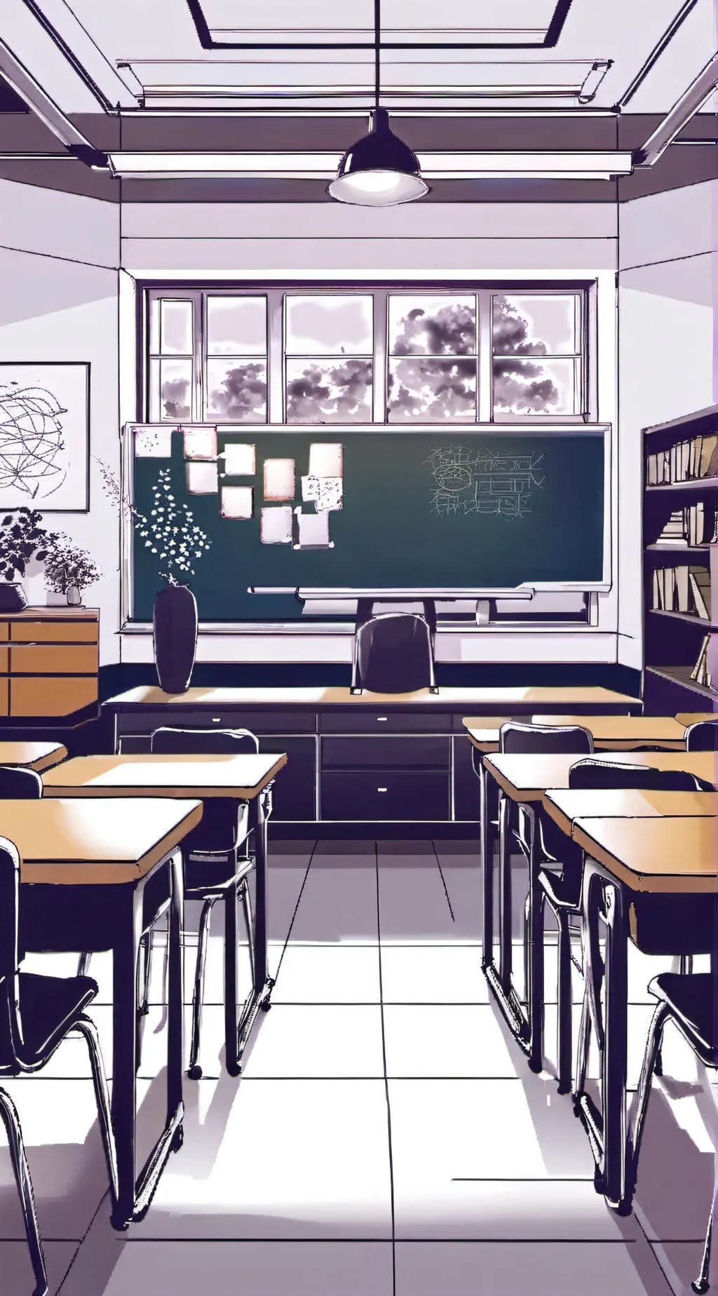 ai character: Baldi basics/fpe background