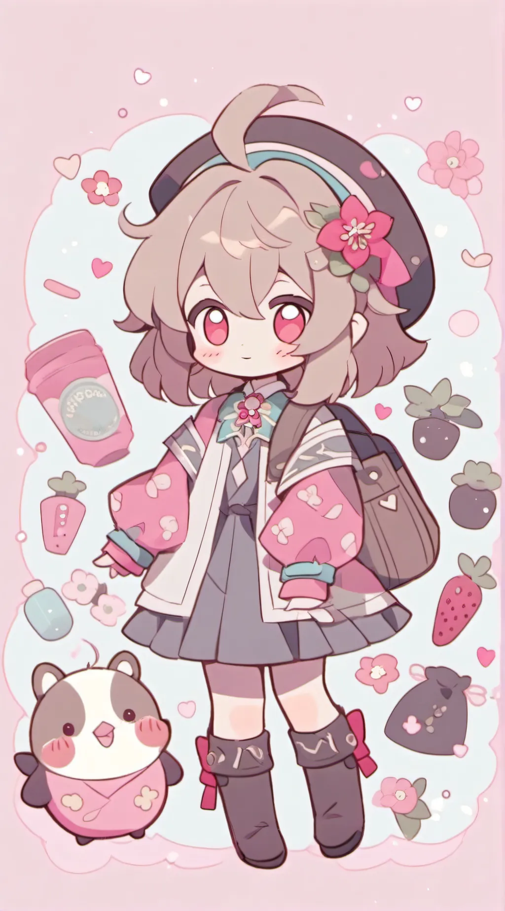 ai character: baby kokushibo  background