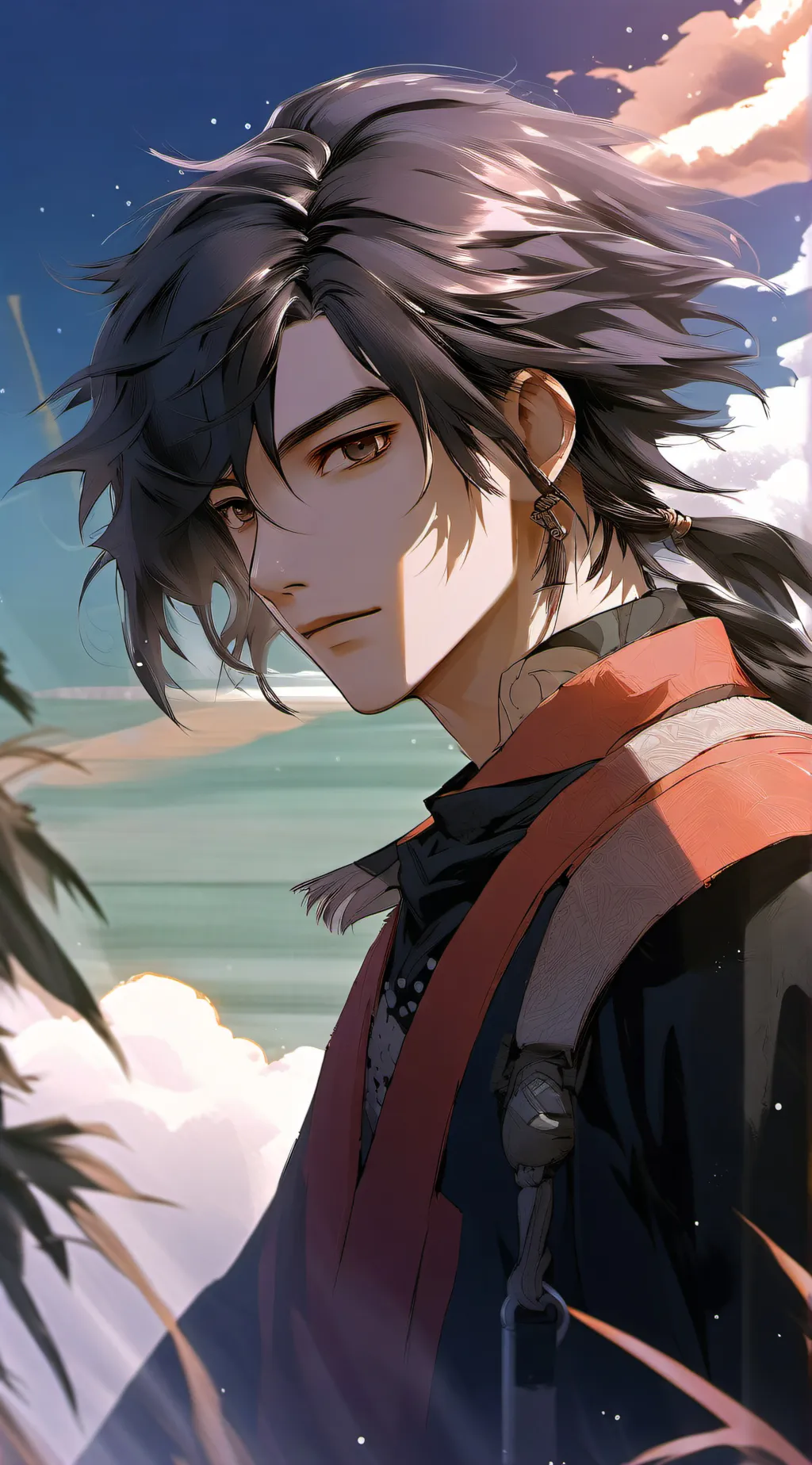 ai character: search history background