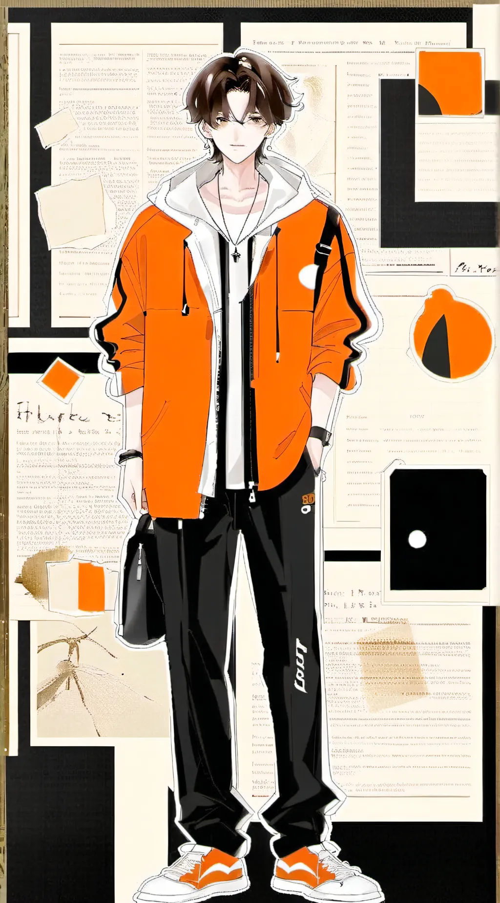 ai character: Mha sorta background