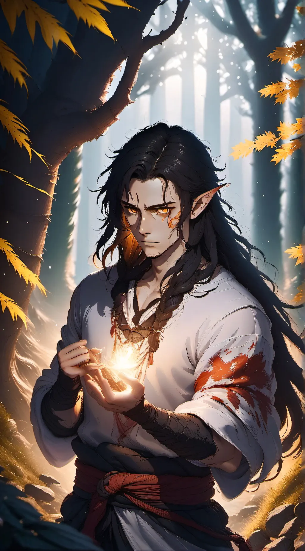 ai character: Rai background