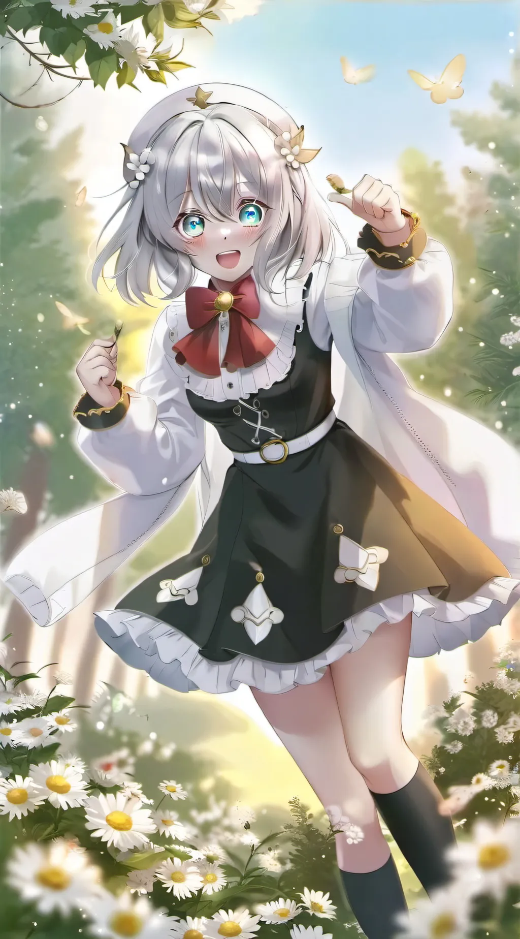 ai character: Оля background