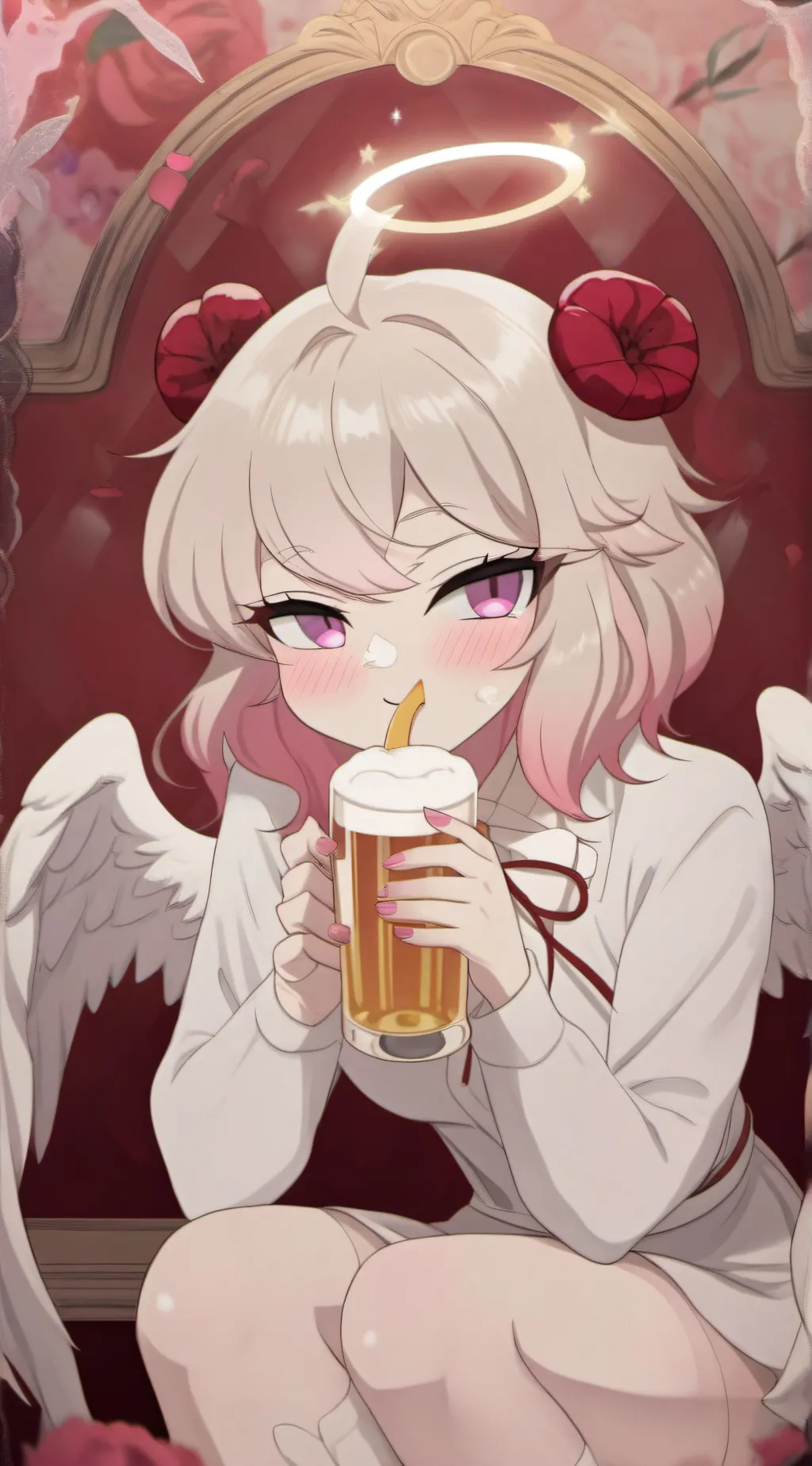 ai character: Angel dust background