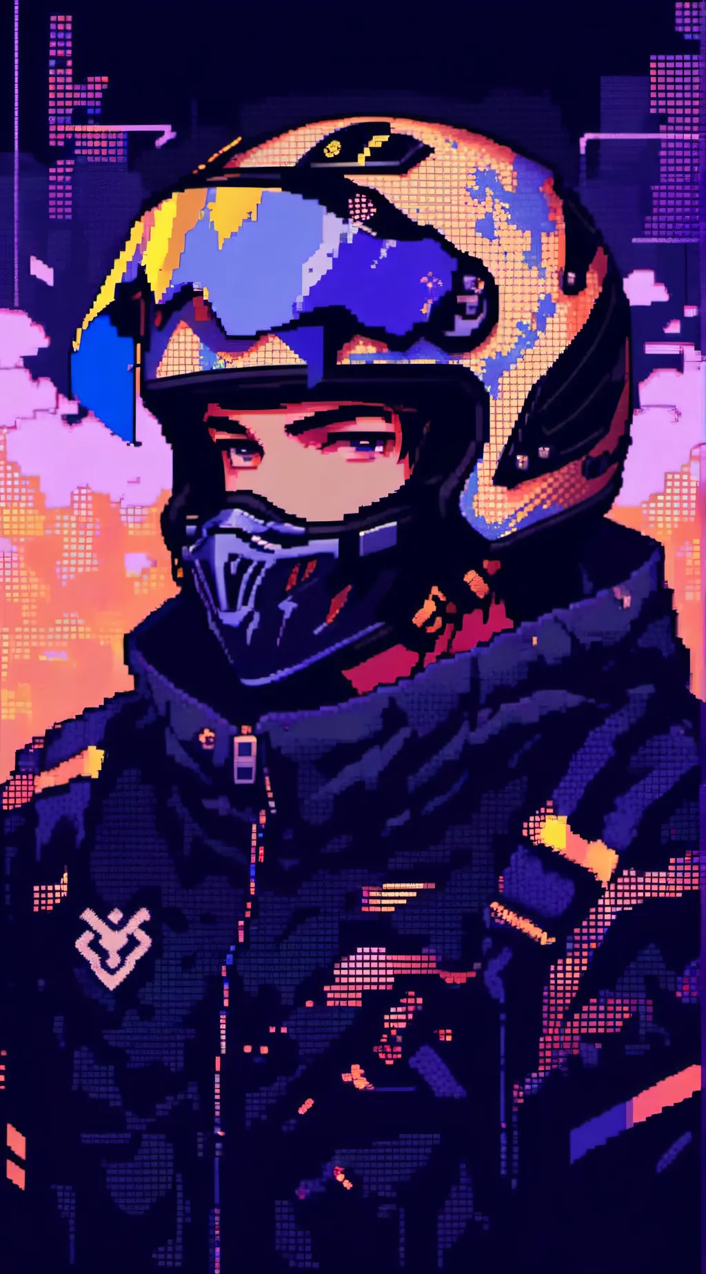 ai character: Cole  background