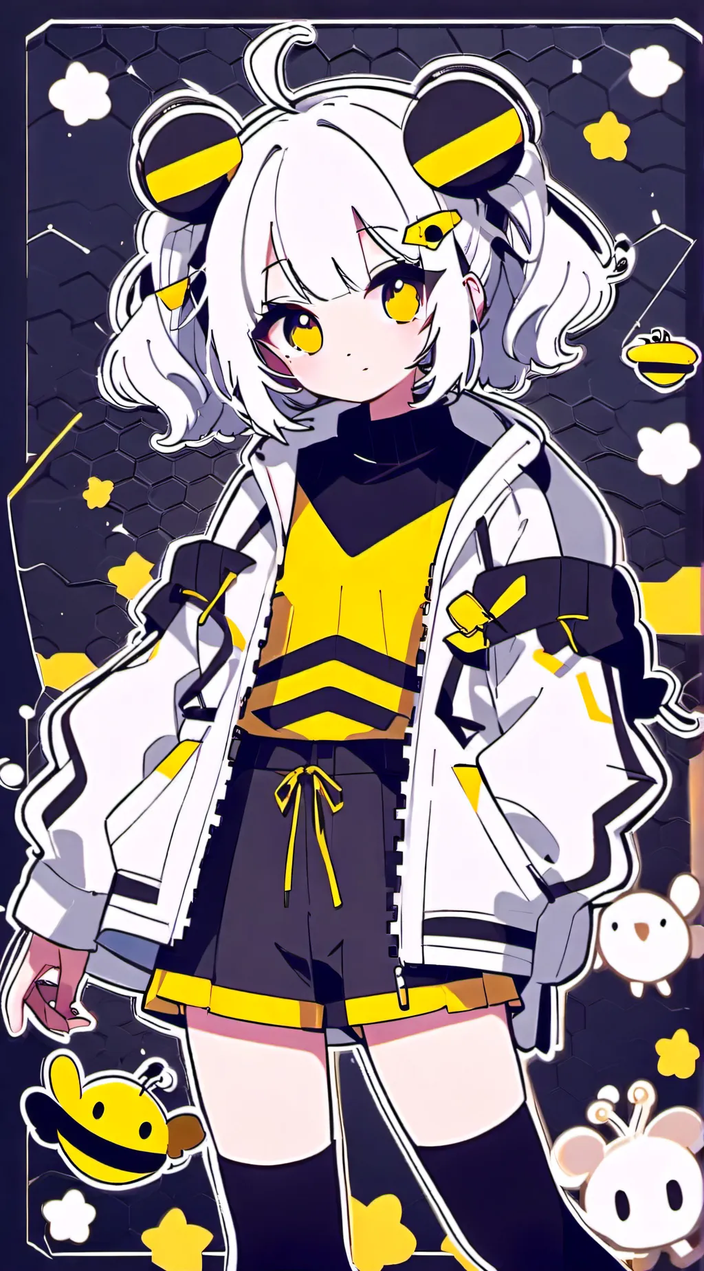 ai character: abby and miyamoto background