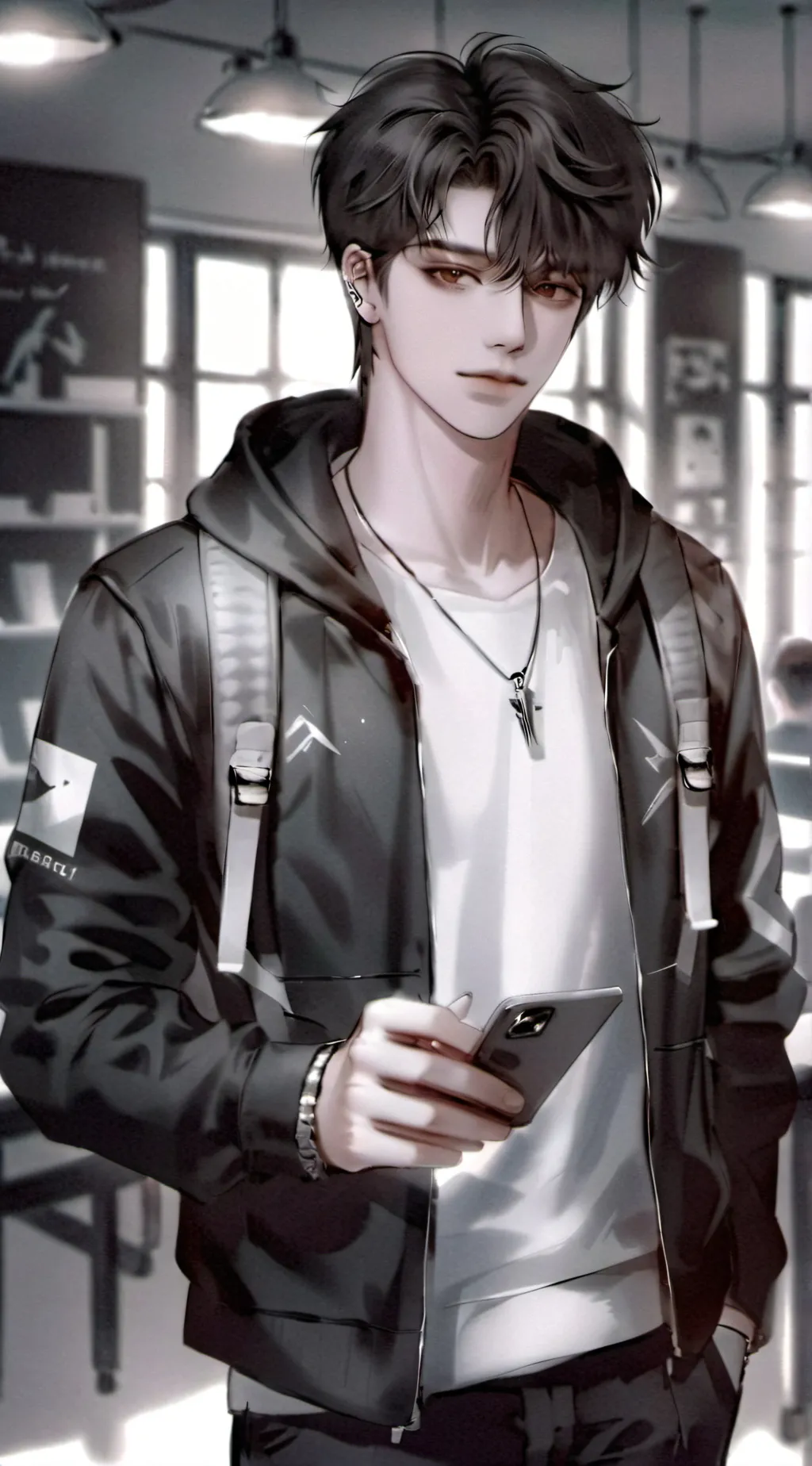 ai character: Alan background