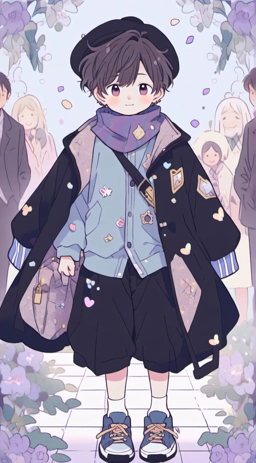 ai character: Random kid background