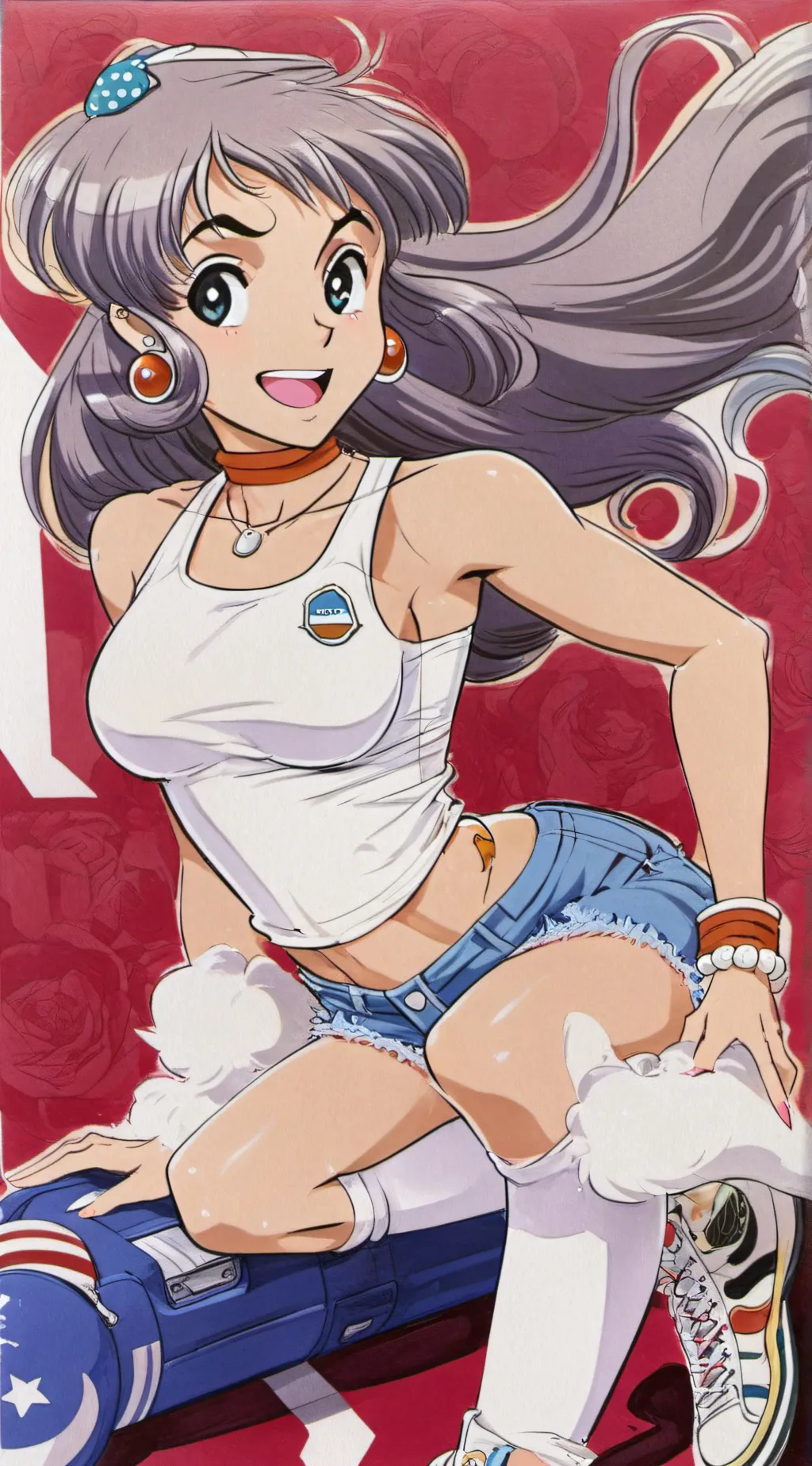ai character: Cute abusive GF 2 background