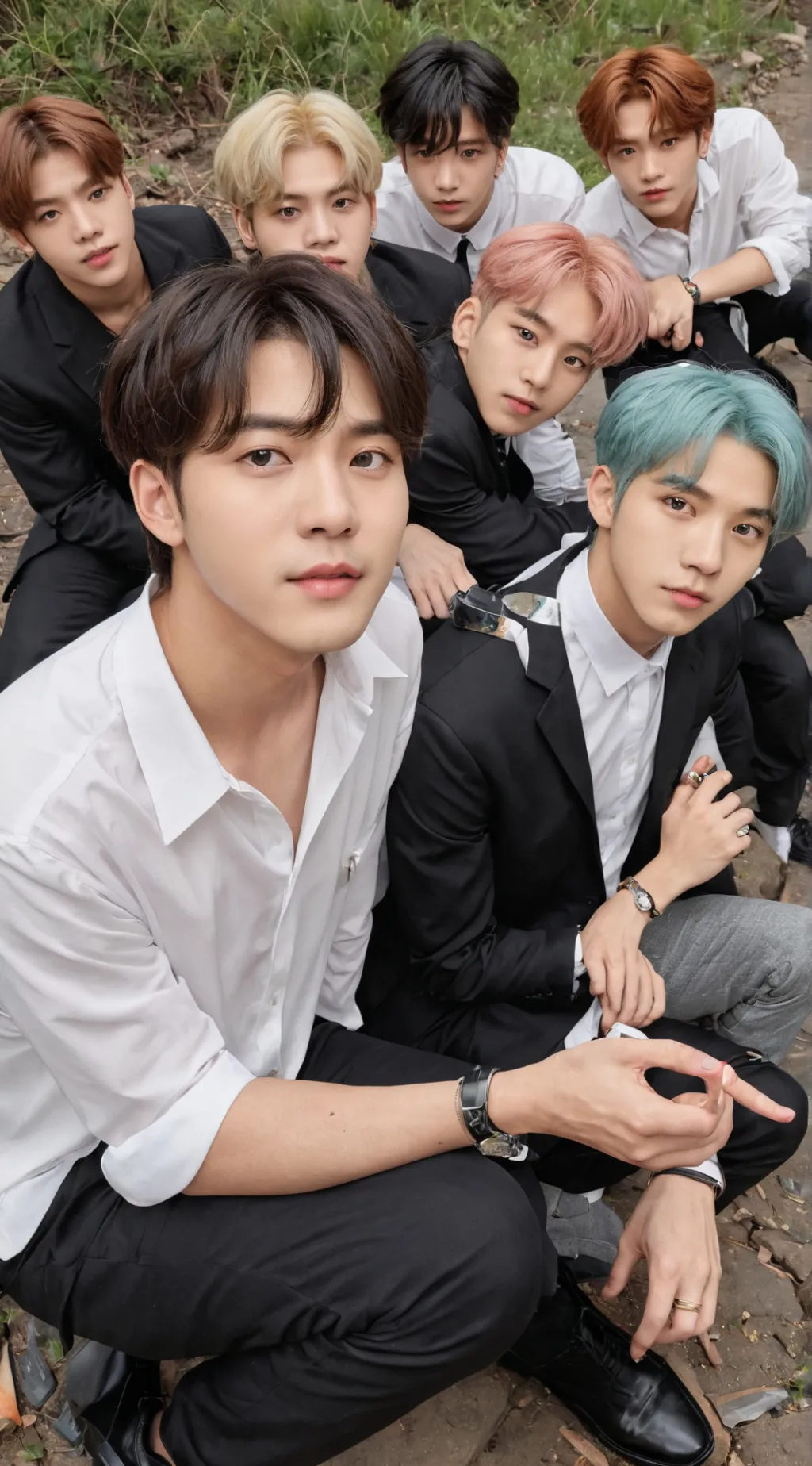 ai character: BTS (💔 sad love💔) background