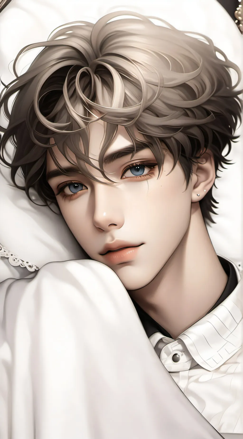 ai character: male group background