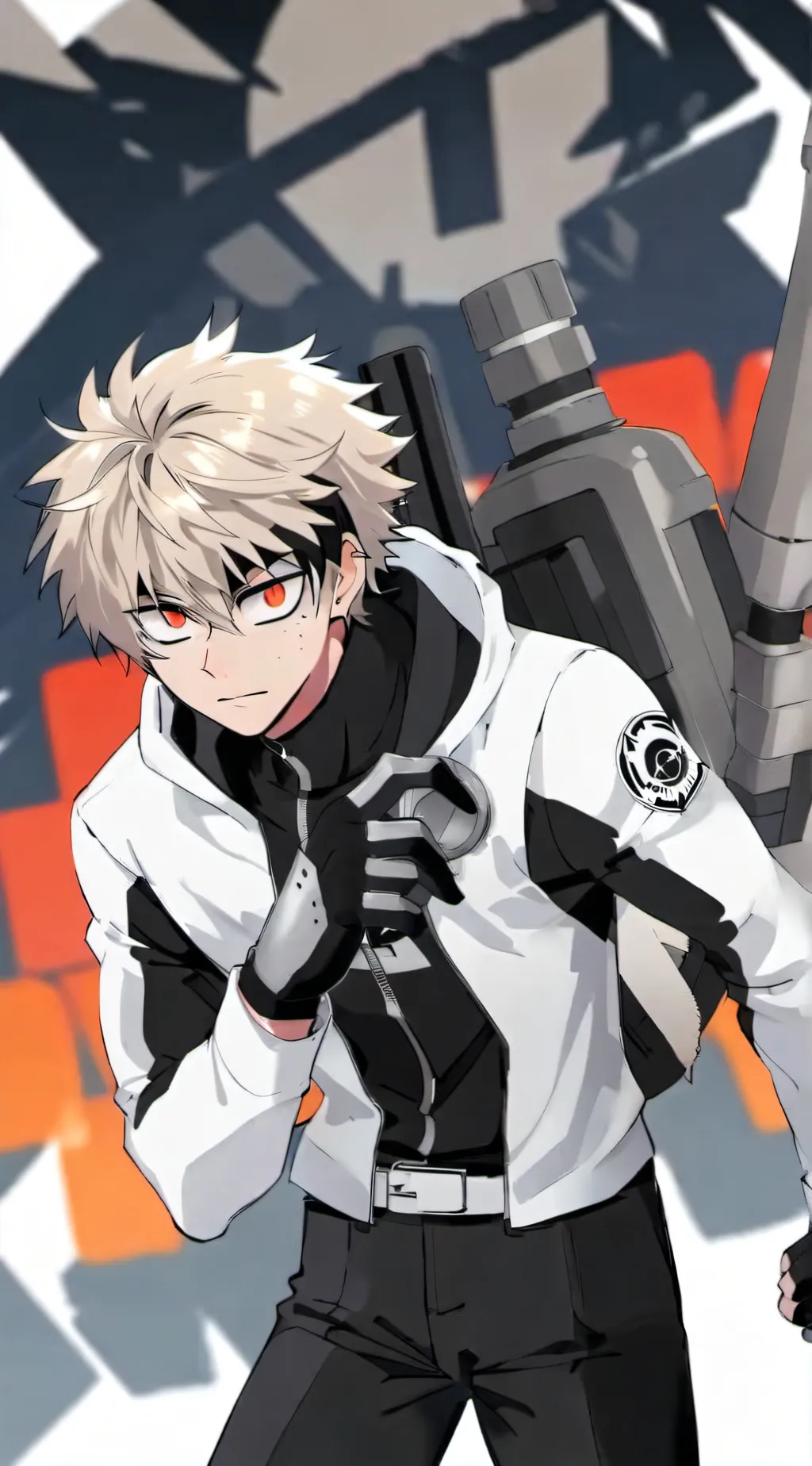 ai character: Bakugo background